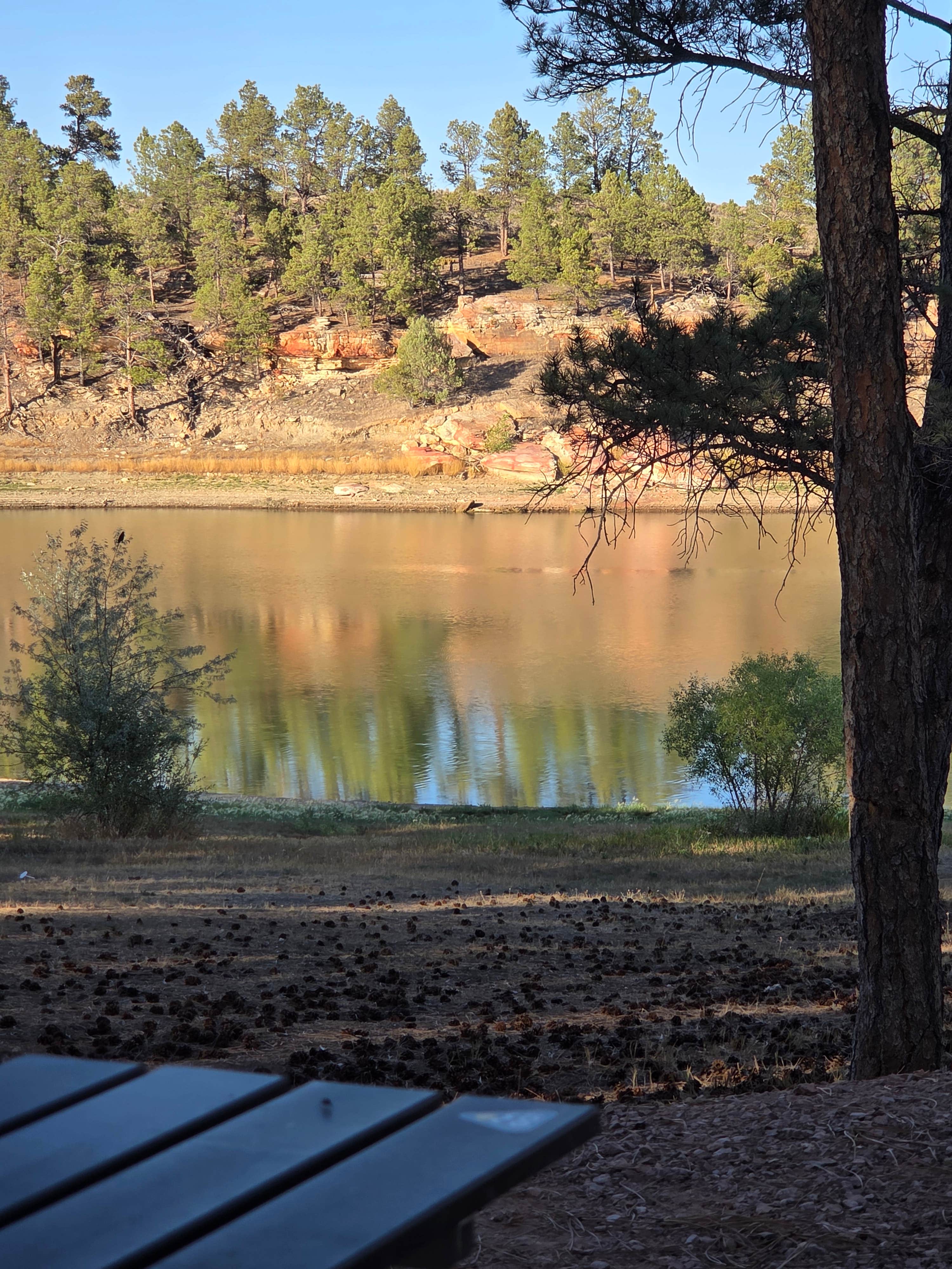 Camper-submitted photo at Tatanka Campground — Keyhole State Park near Sundance, WY