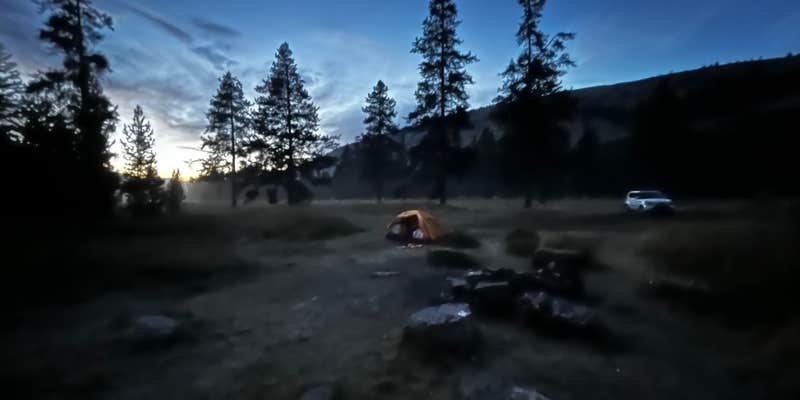 Camper submitted image from Taylor Fork Road Dispersed