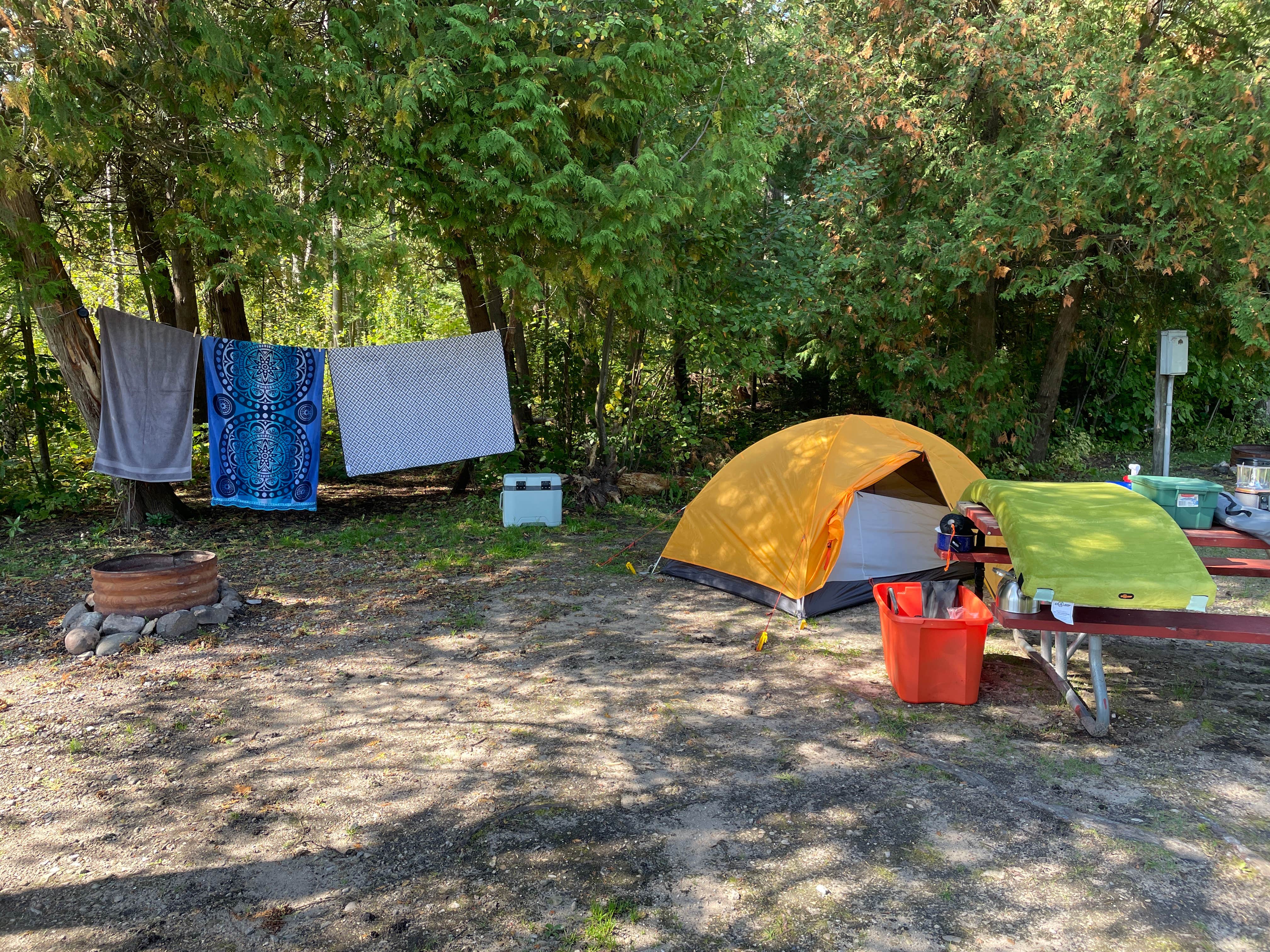 Camper-submitted photo at Tee Pee Campground near Cross Village, MI