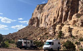 Julie F.'s photo of rv camping at Temple Mt. Rd. Dispersed near Hanksville, UT