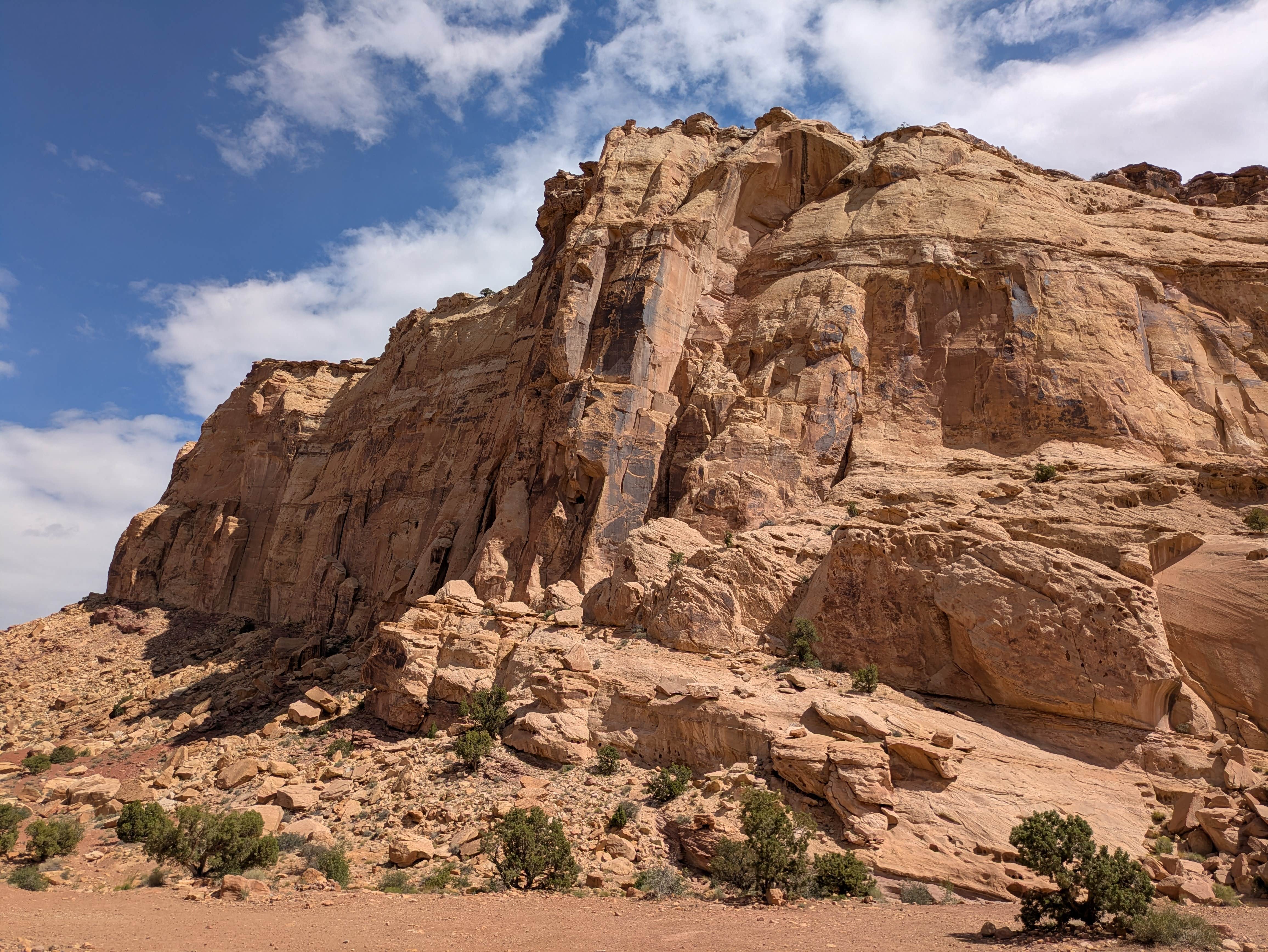 Camper-submitted photo at Temple Mt. Rd. Dispersed near Hanksville, UT