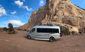 Teresa A.'s photo of rv camping at Temple Mt. Rd. Dispersed near Hanksville, UT