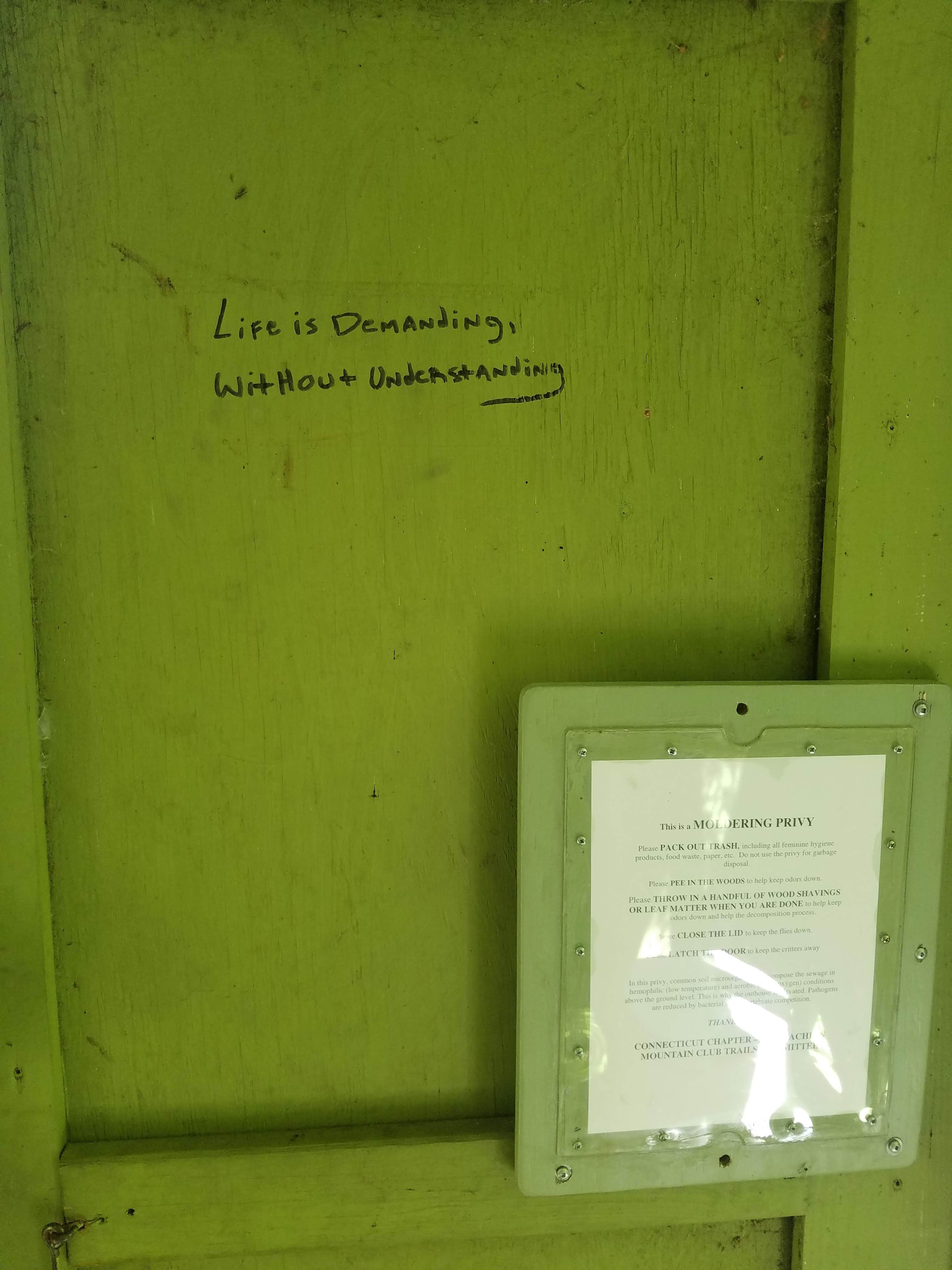 Camper-submitted photo at Ten Mile River Shelter — Appalachian National Scenic Trail near Farmington, CT