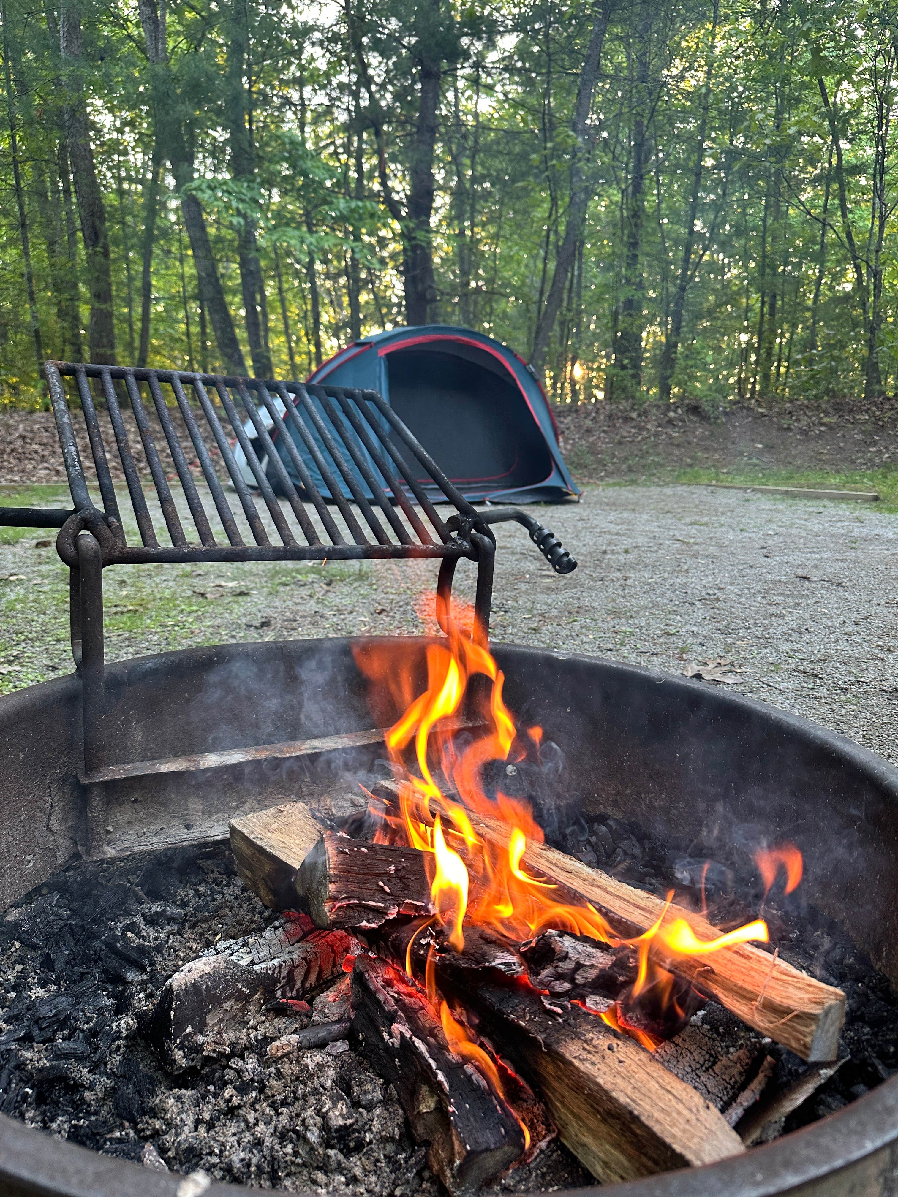 Steven  D.'s photo at Bandy Creek Campground — Big South Fork National River and Recreation Area near Oneida, TN