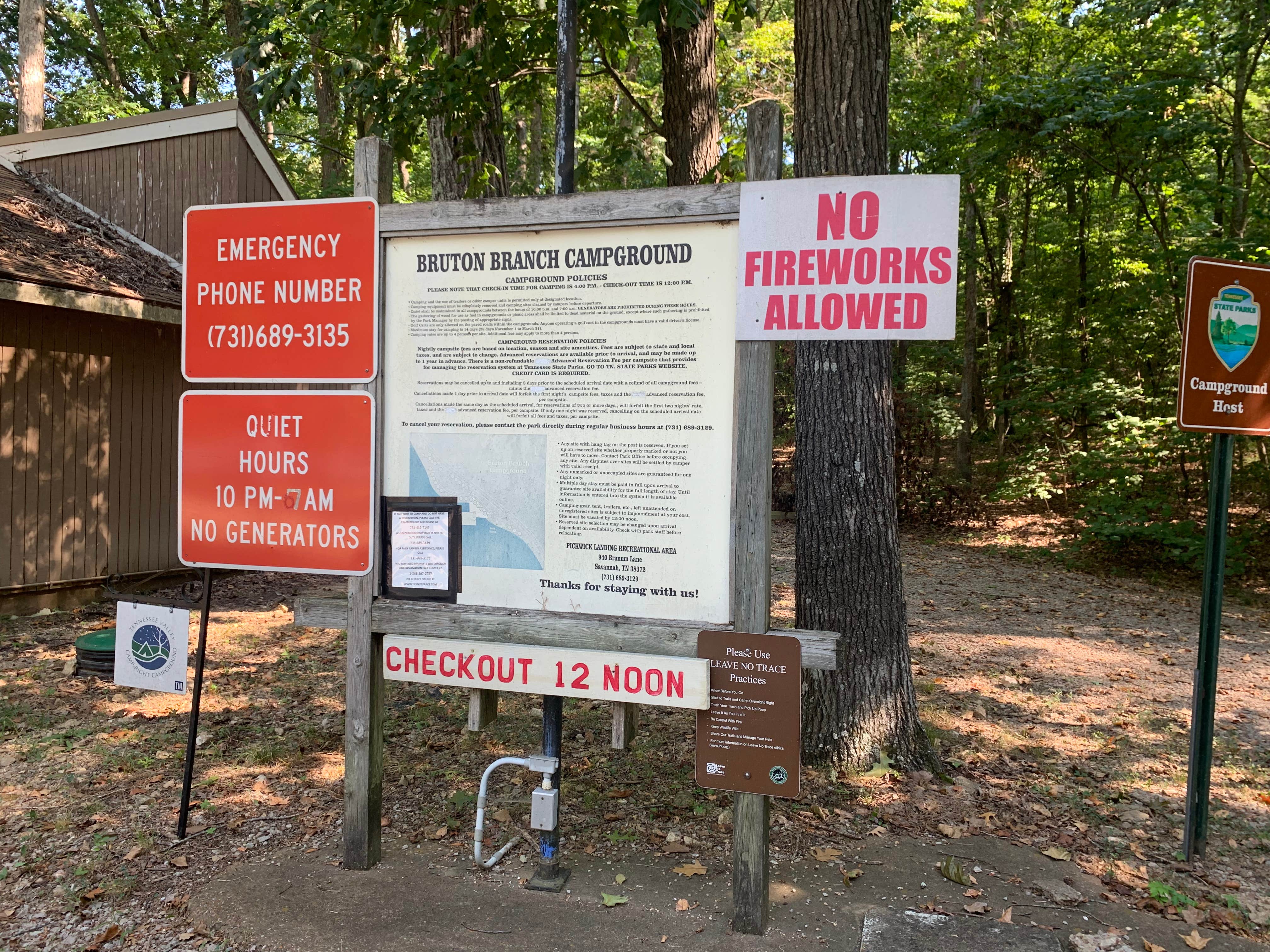 Camper-submitted photo at Bruton Branch Recreation Area Campground — Pickwick Landing State Park near Corinth, MS