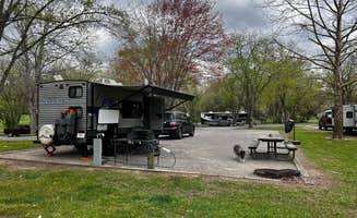 Beth LeVar L.'s photo of camping with pets at Defeated Creek Campground near Granville, TN