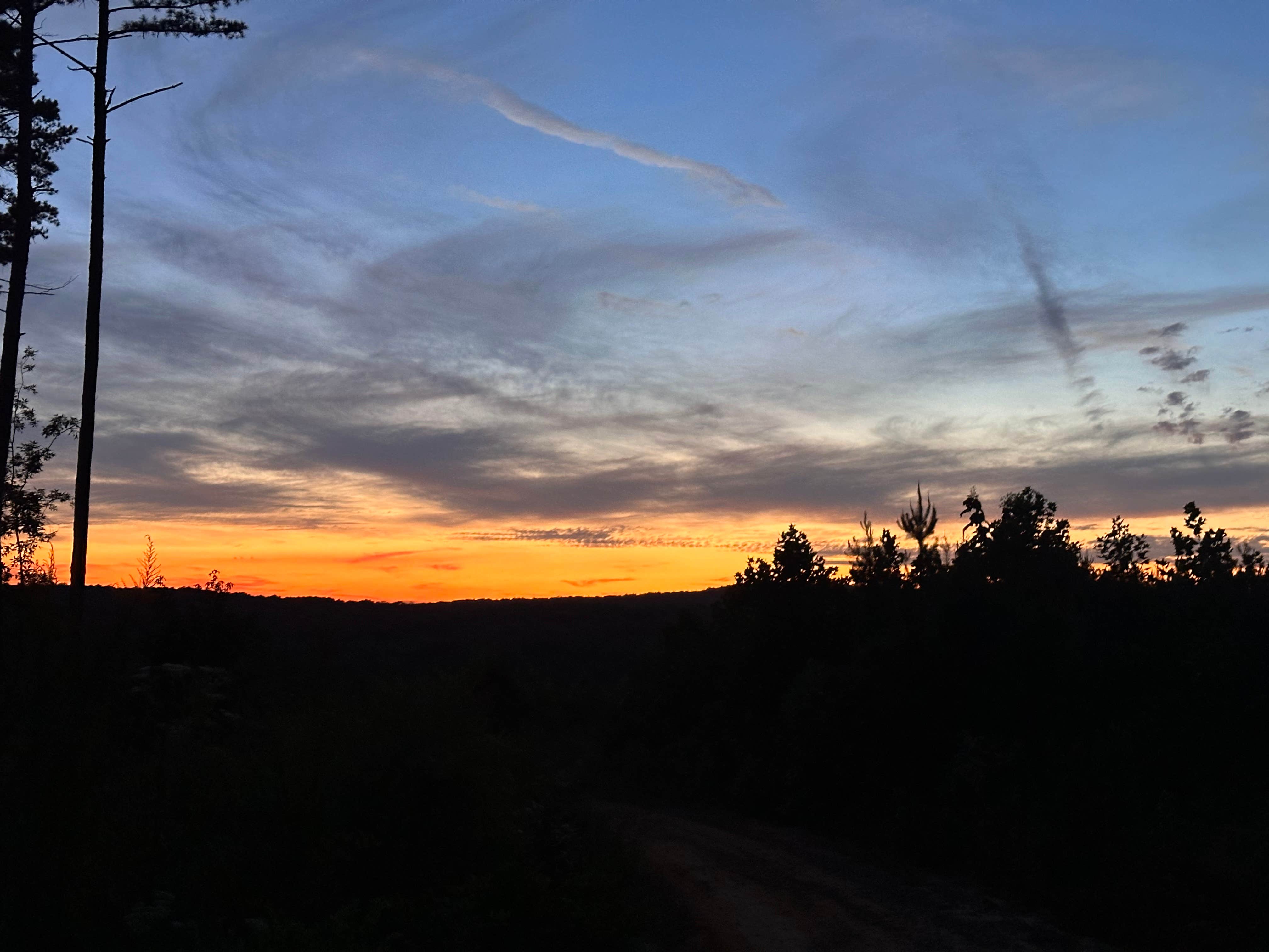 Tucker K.'s photo of a dispersed camping area at Prentice Cooper State Forest Dispersed near Menlo, GA
