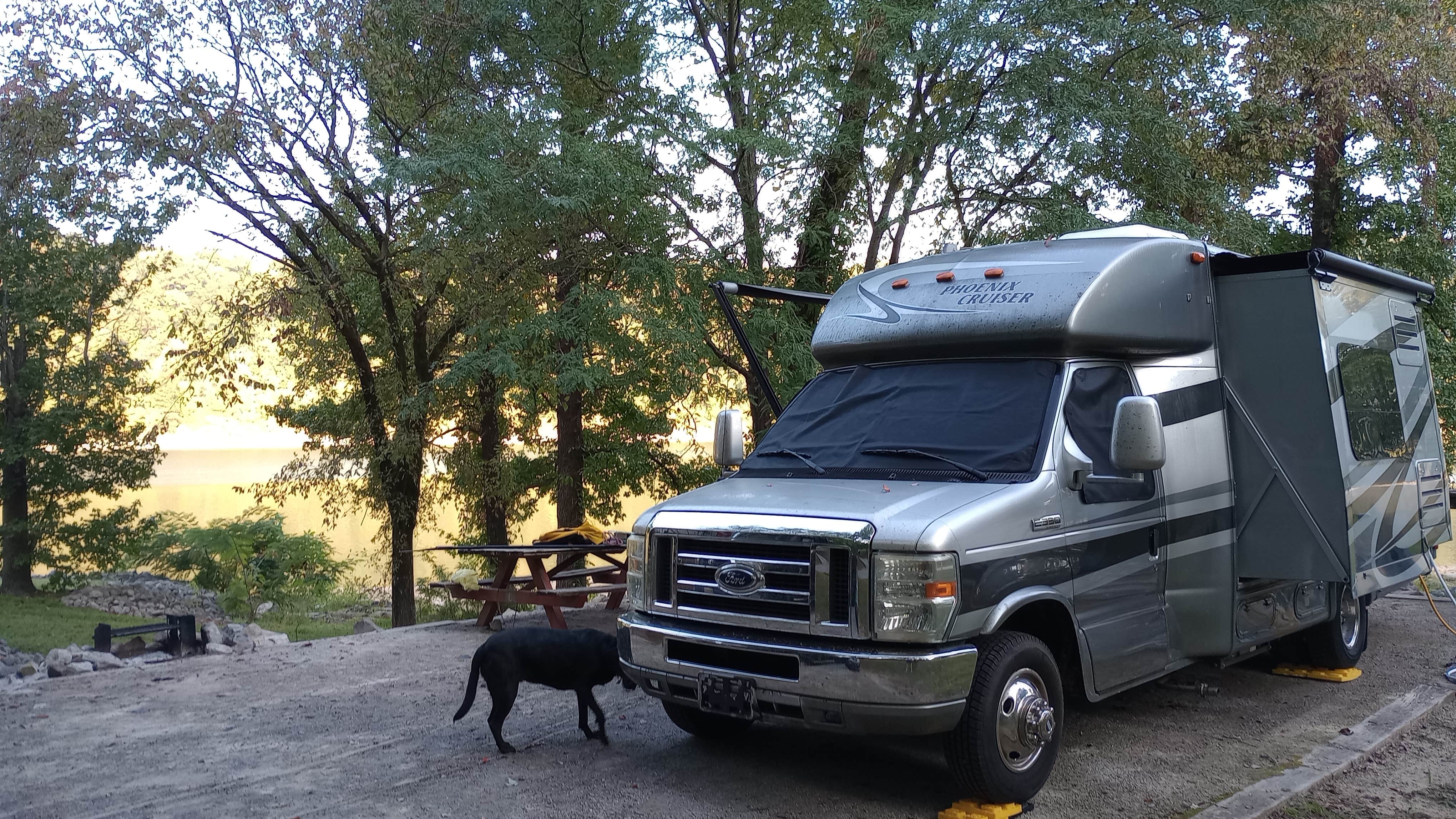 Paul B.'s photo of camping with pets at Ragland Bottom near Monterey, TN