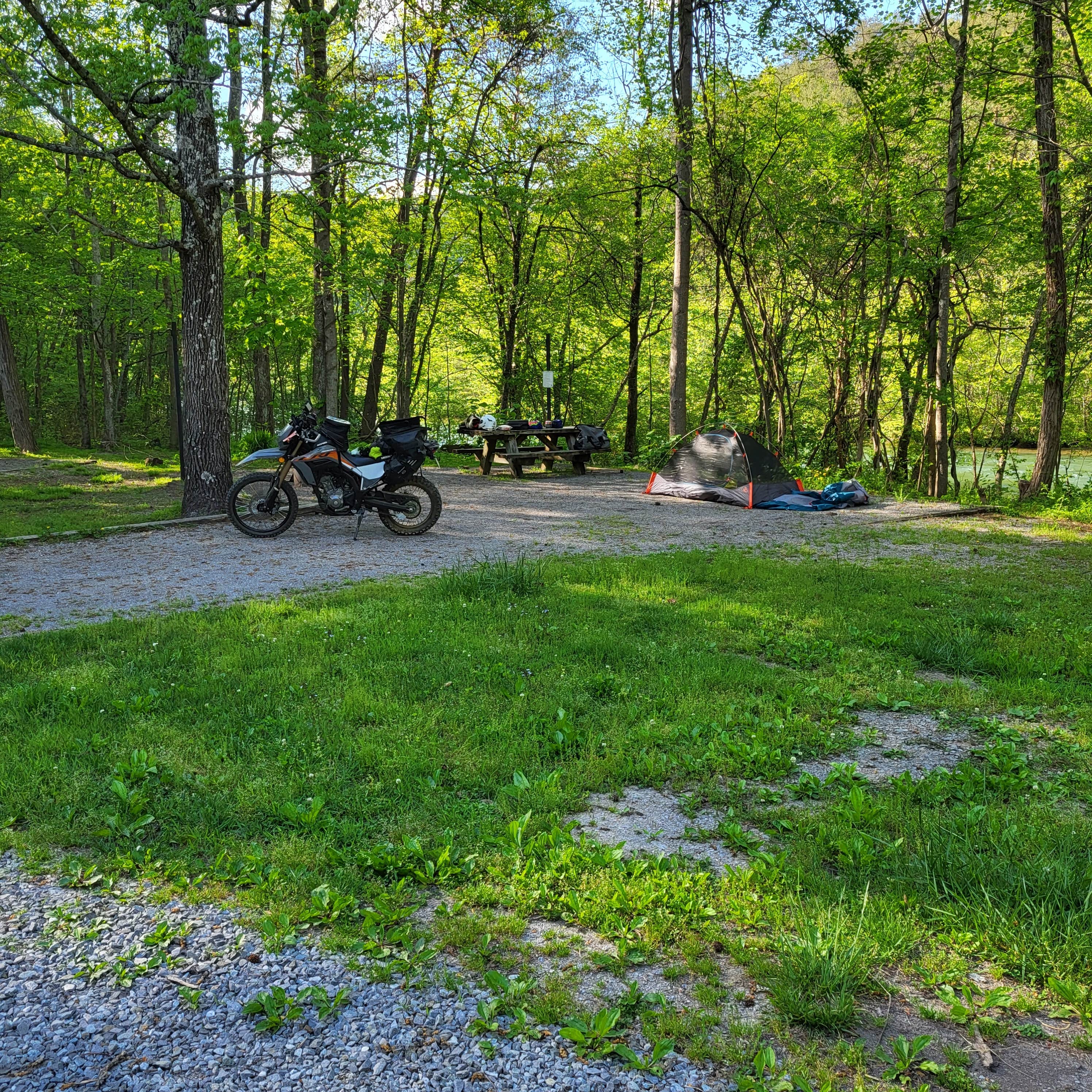 Bob P.'s photo at Thunder Rock Campground near Copperhill, TN