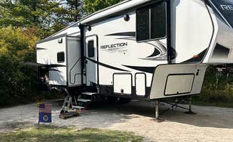 Tori K.'s photo of rv camping at Tennison Bay Campground — Peninsula State Park near Wausaukee, WI
