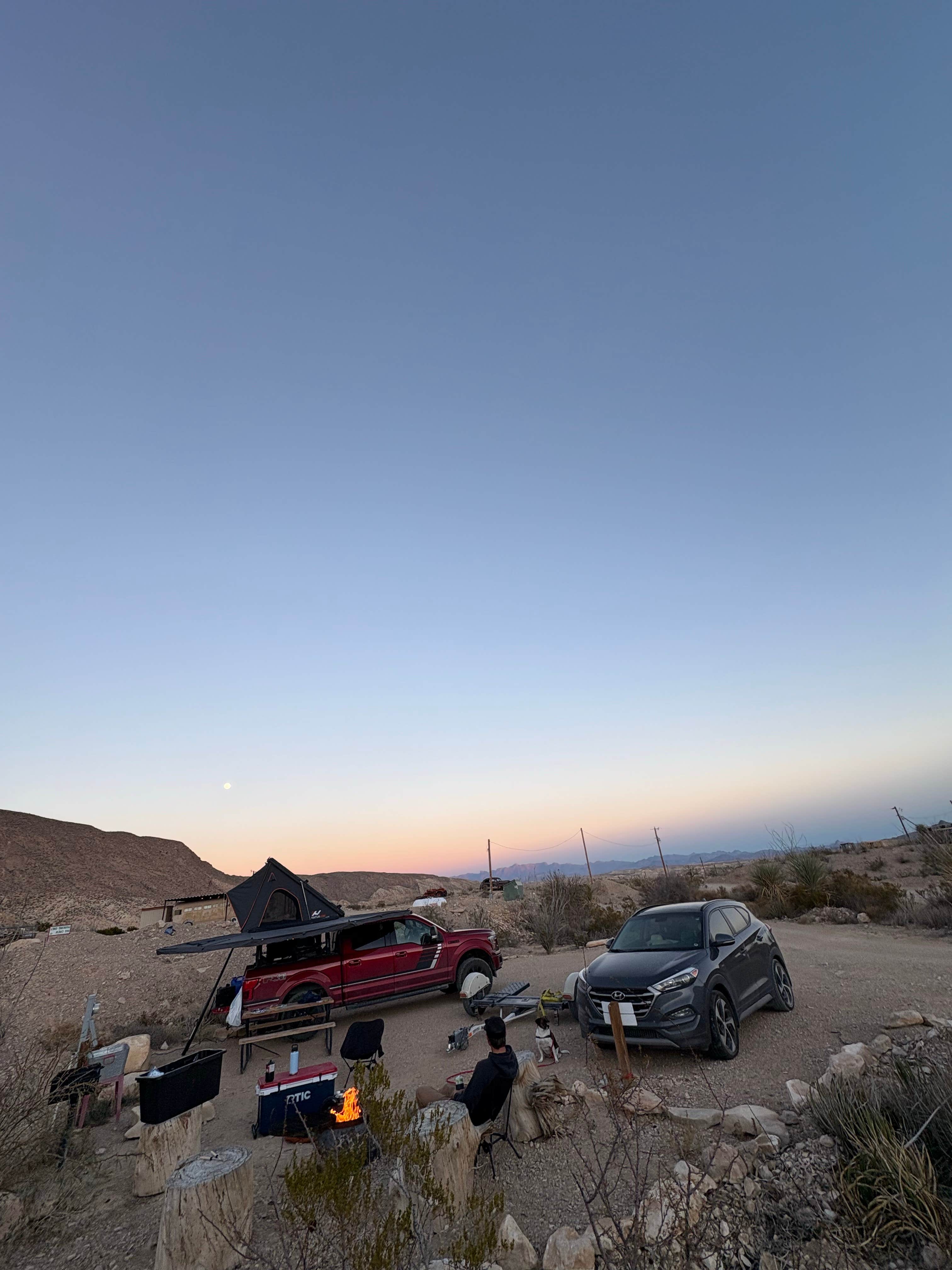 Jason D.'s photo of camping with pets at Terlingua Bus Stop Campground near Redford, TX