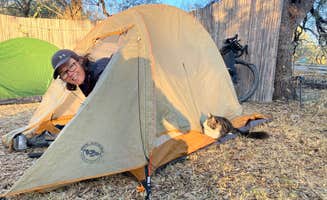 sarah A.'s photo of camping with pets at TerraSol in Patagonia, Arizona near Elgin, AZ