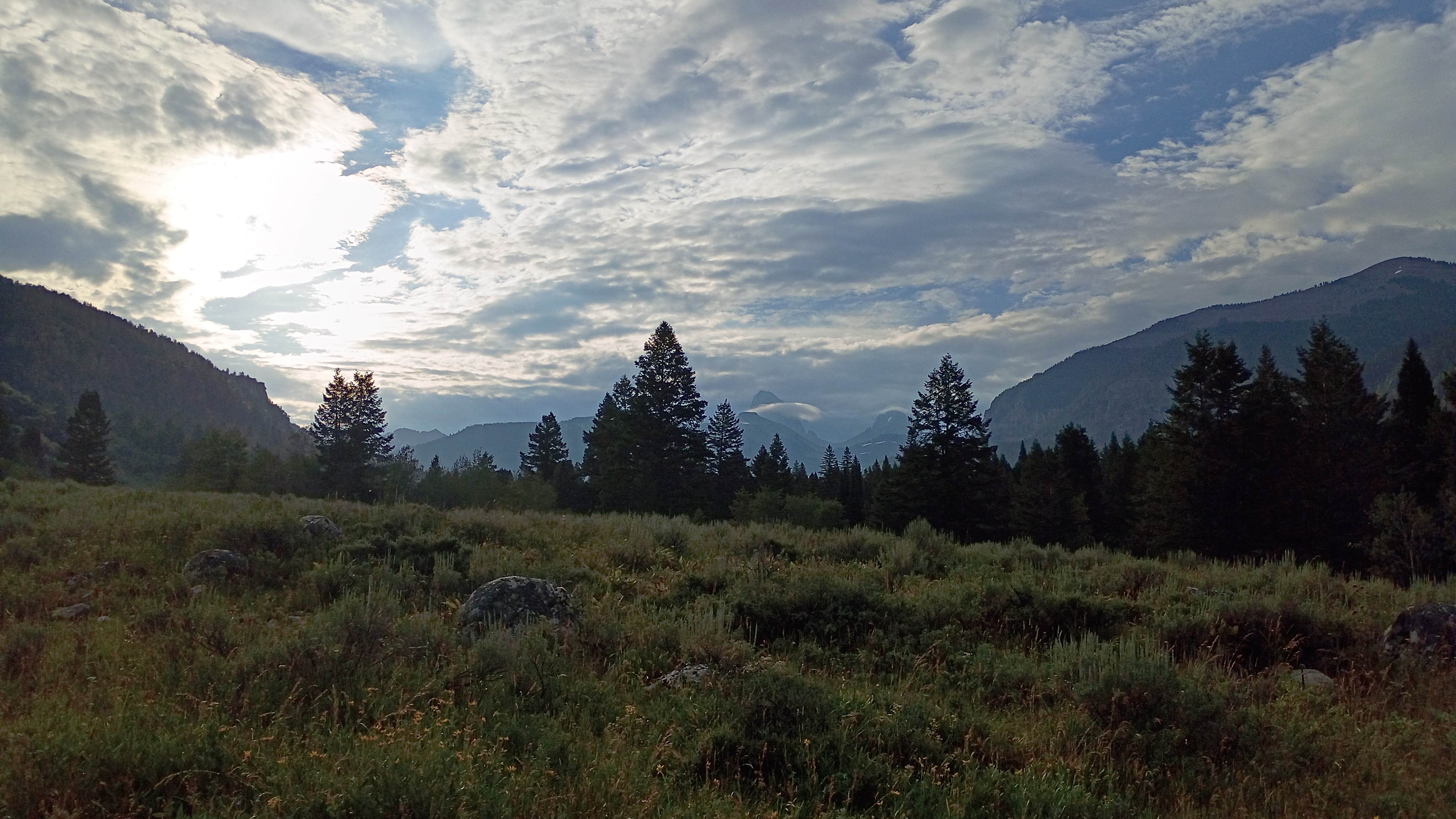 Camping near USFS Teton Canyon Campground: Teton canyon dispersed, Alta, Wyoming