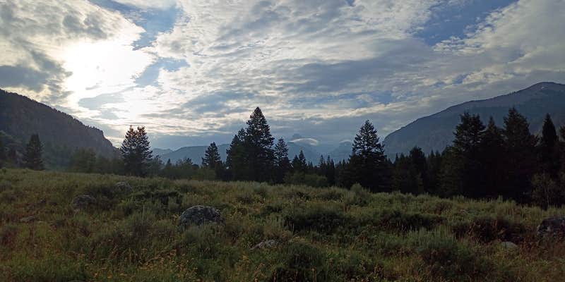 Camper submitted image from Teton canyon dispersed