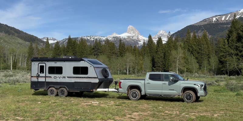 Camper submitted image from Teton canyon dispersed