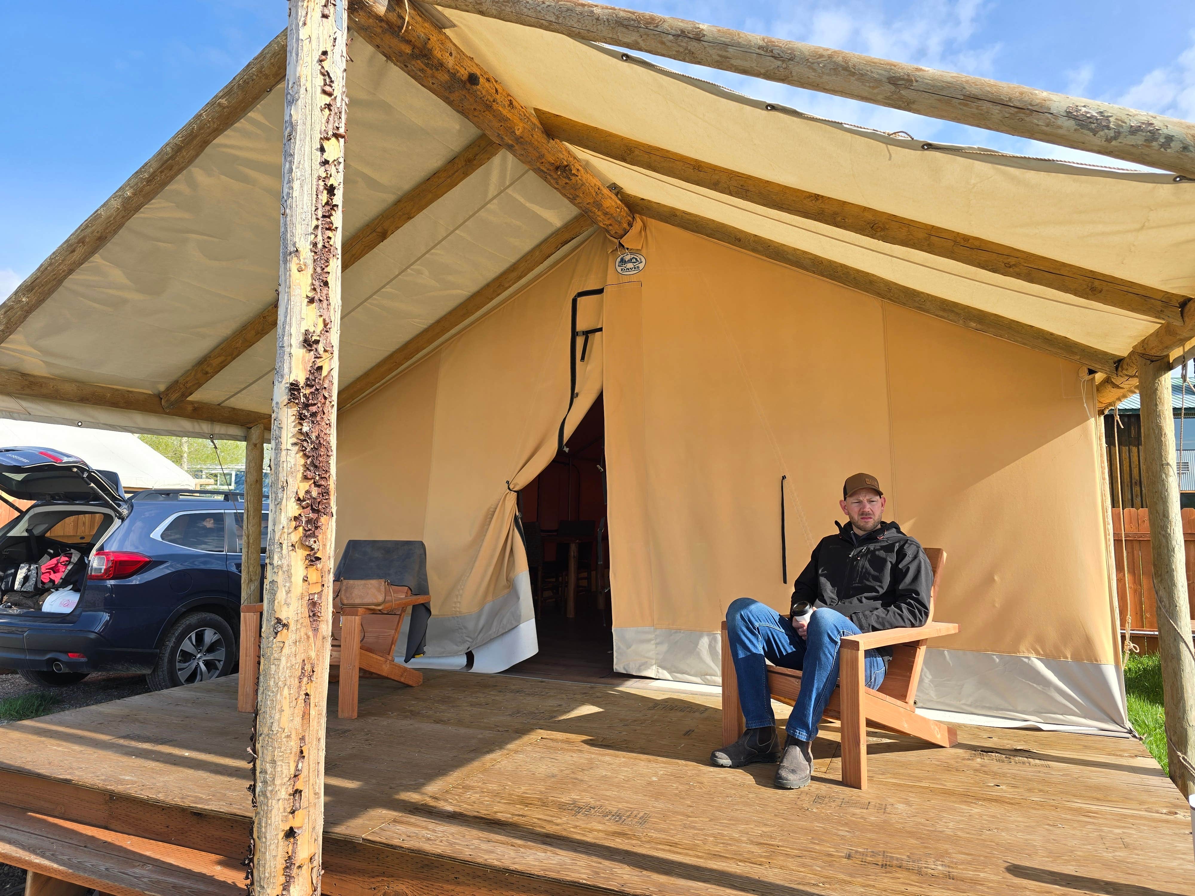 Camper-submitted photo at Teton Peaks Resort near Moose, WY