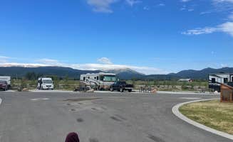 Amber W.'s photo of camping with pets at Teton Valley Resort near Victor, ID