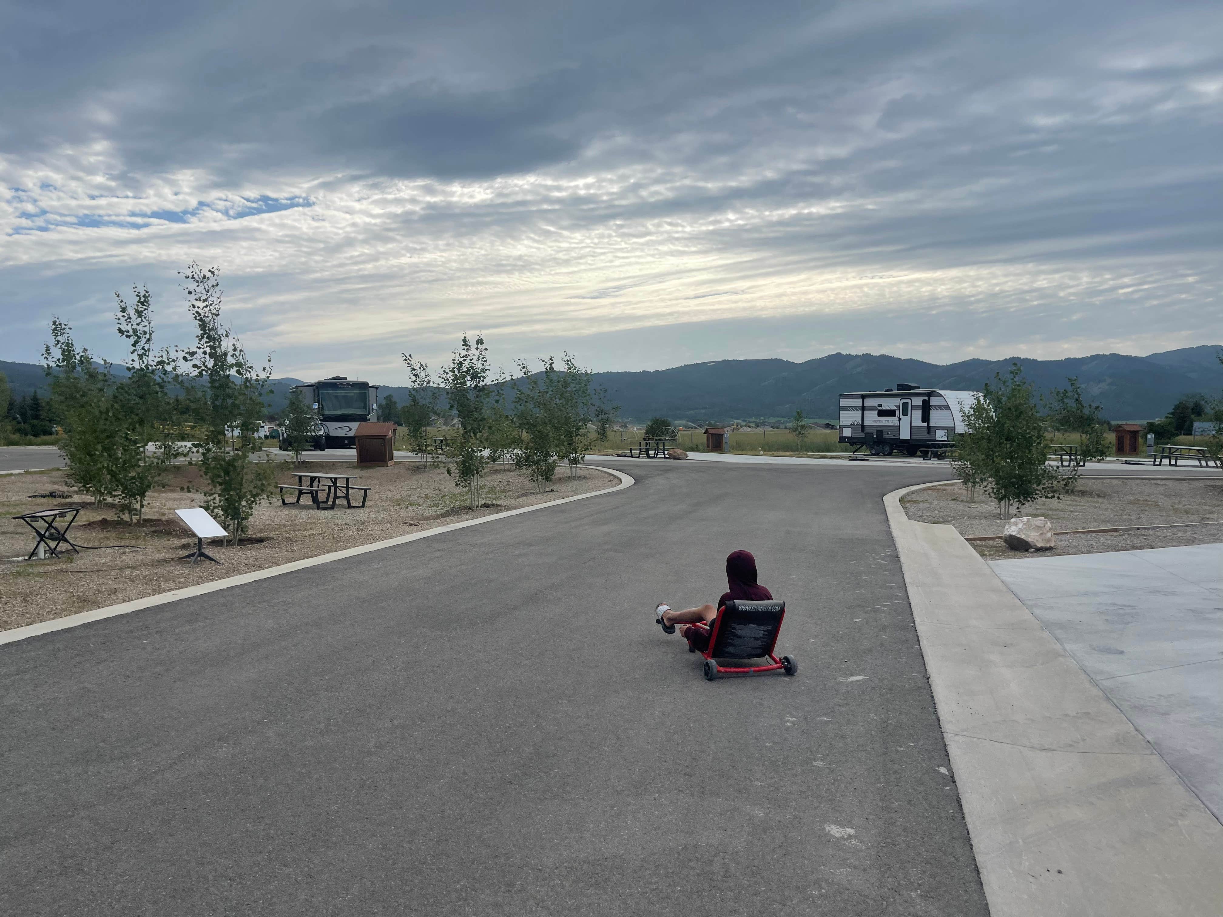 Camper-submitted photo at Teton Valley Resort near Moose, WY