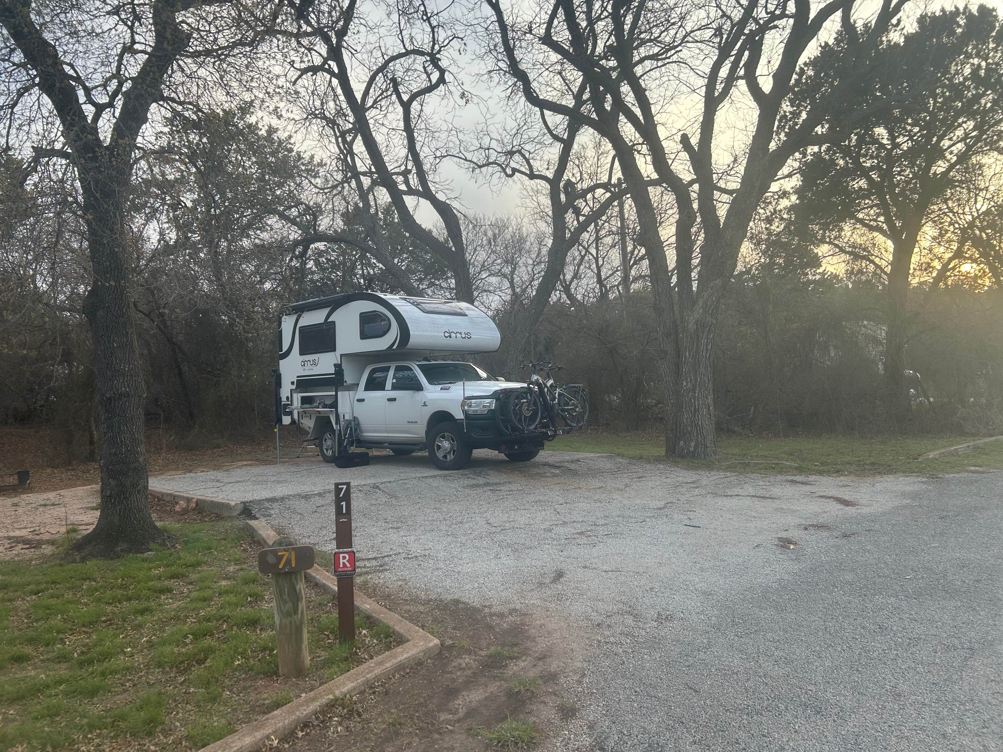 Ursula's photo of rv camping at Abilene State Park Campground near Albany, TX