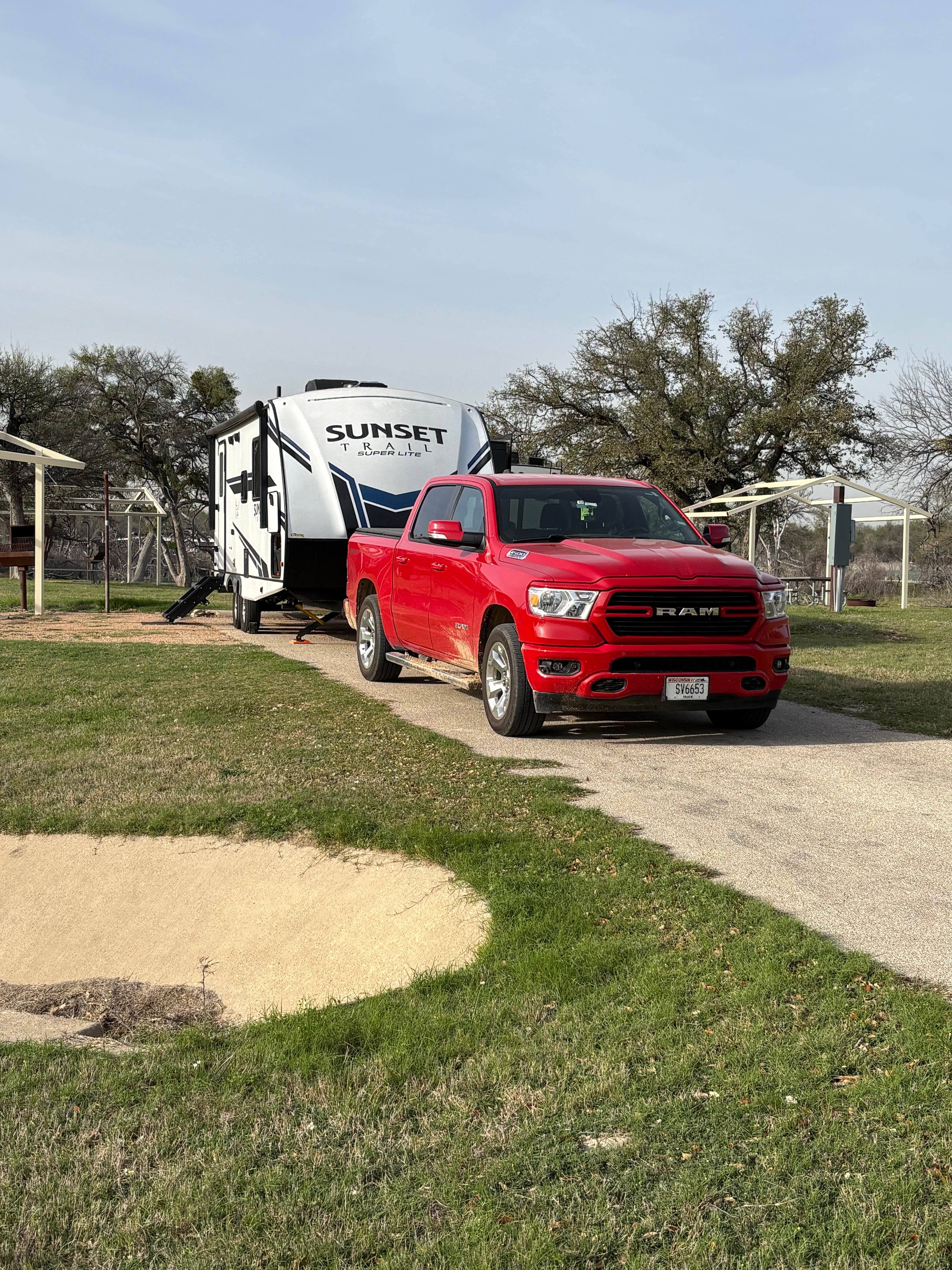 DOUG C.'s photo of rv camping at Airport Park - Waco Lake near Marlin, TX