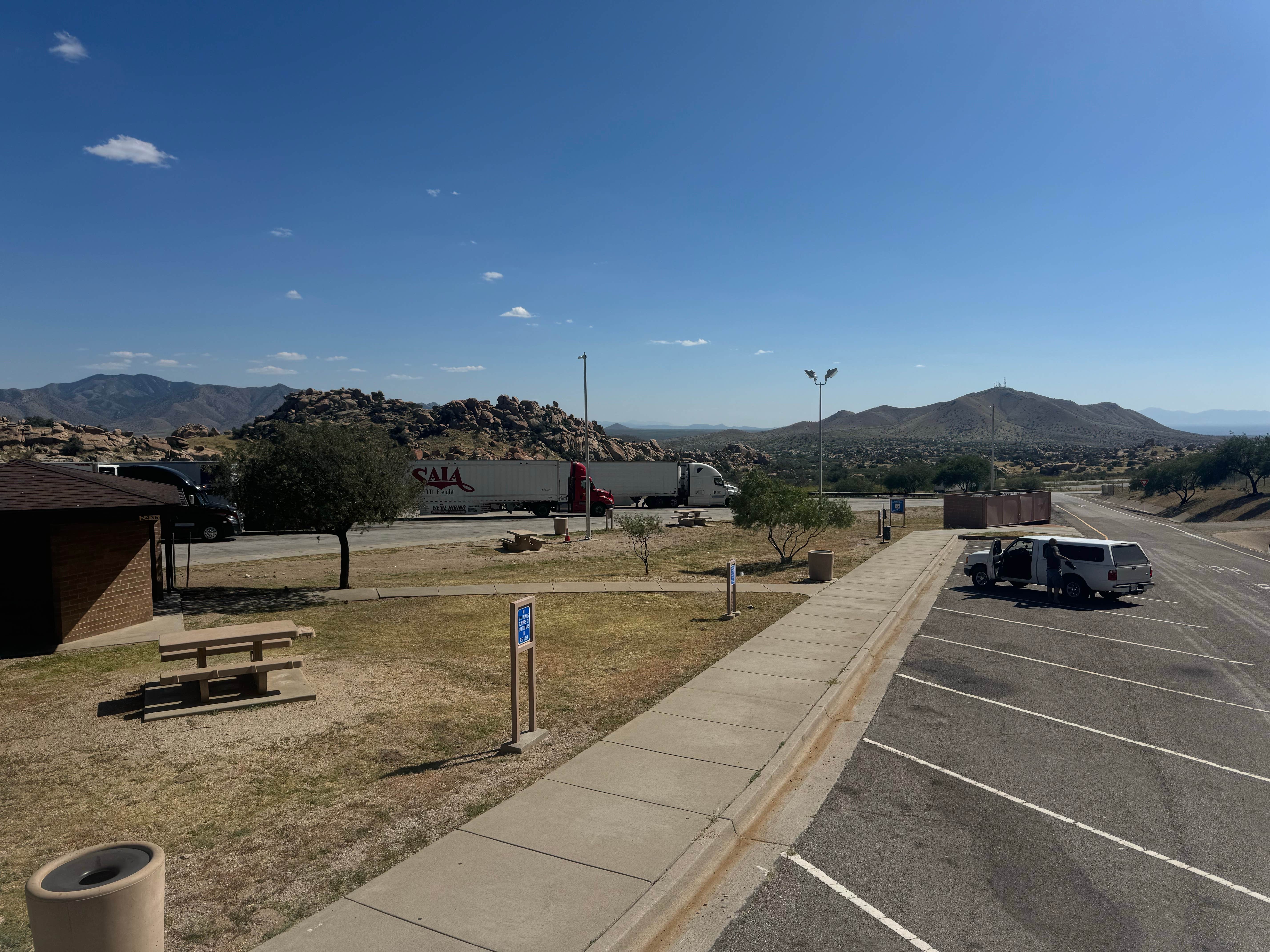 Texas Canyon Rest Area West
