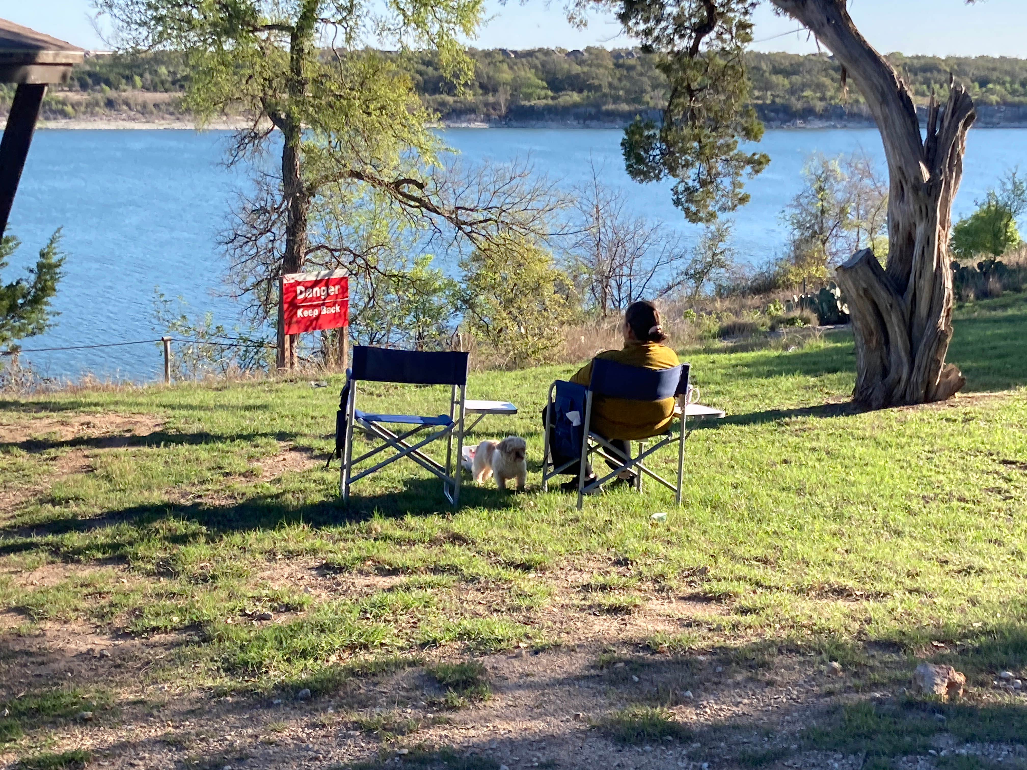 Wayne F.'s photo of camping with pets at Cedar Breaks Park near Pflugerville, TX