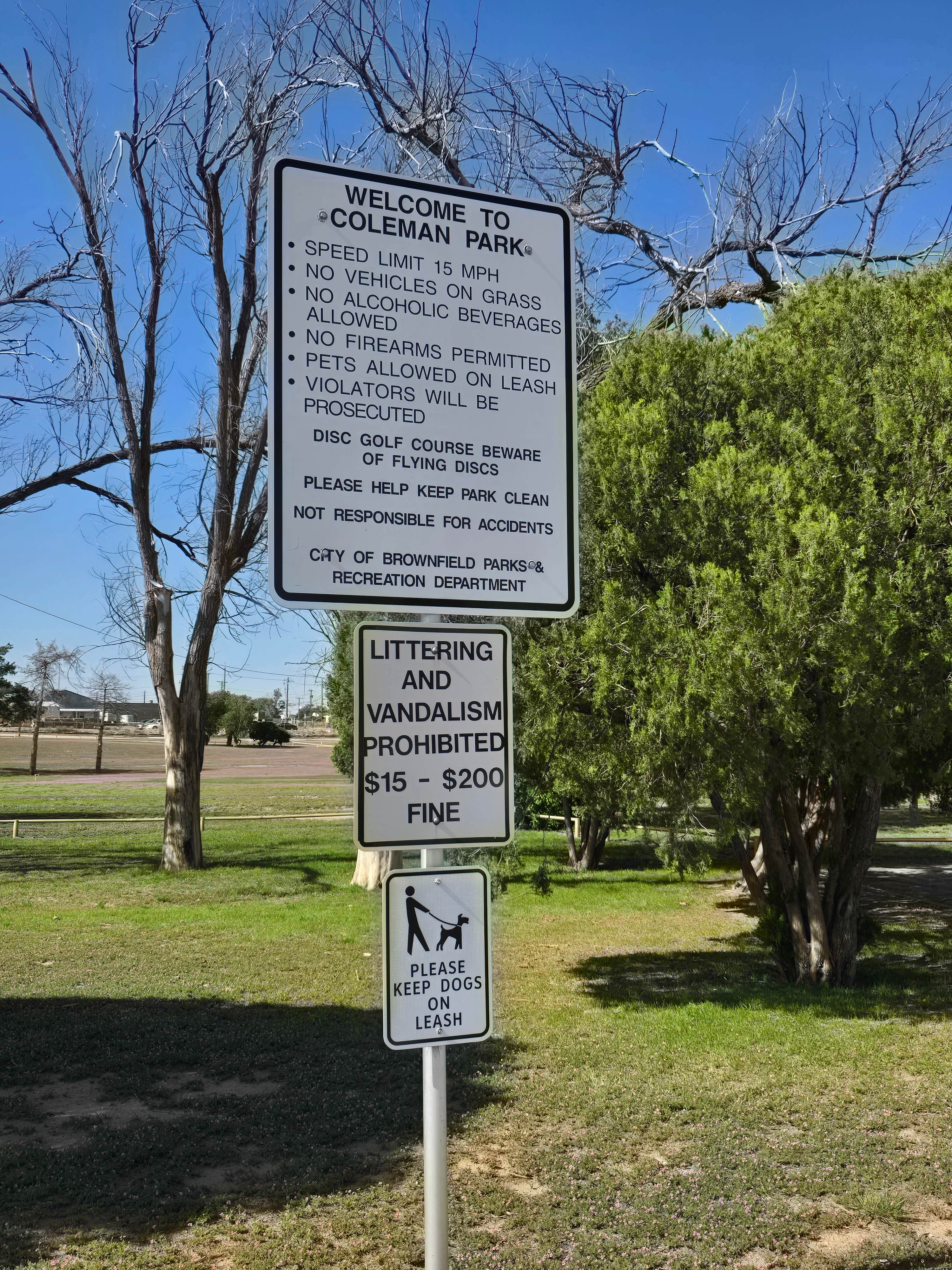 Camper-submitted photo at Coleman RV Park near Denver City, TX