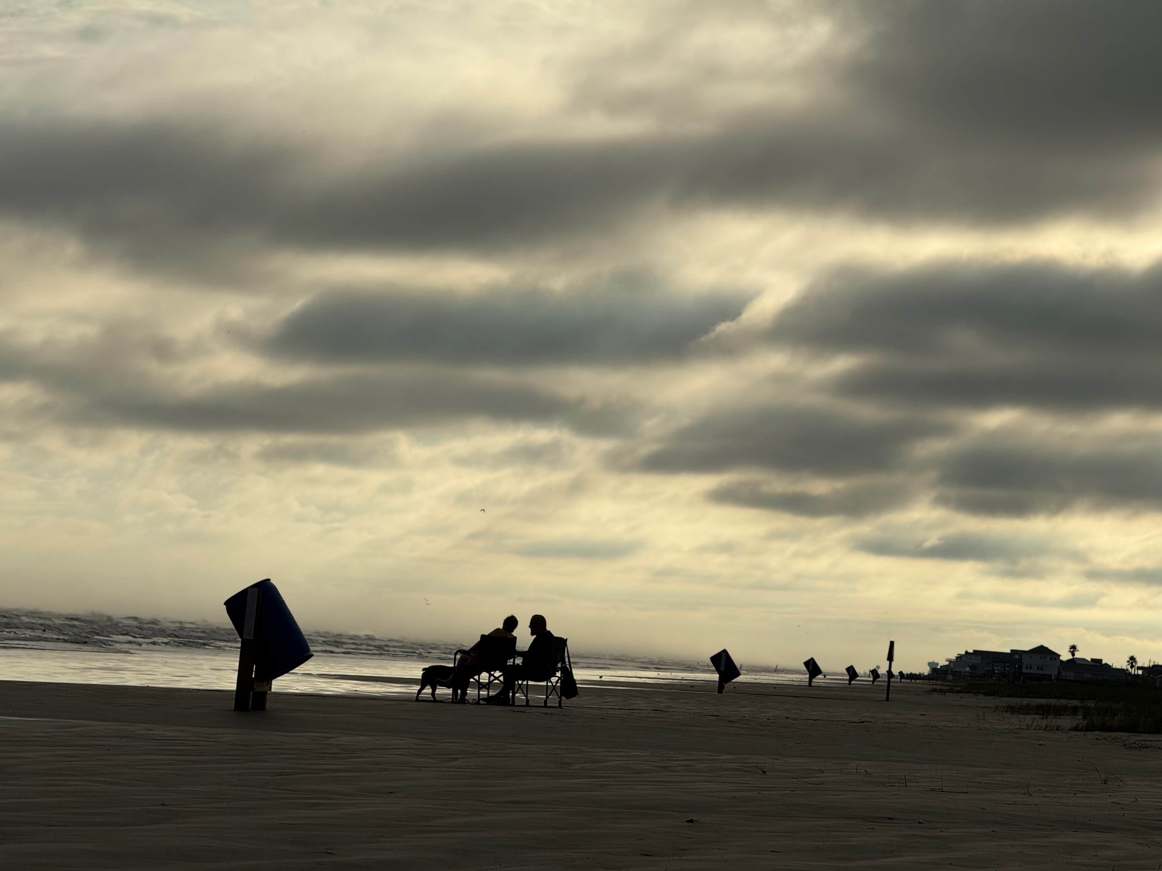 Jim P.'s photo of camping with pets at Galveston Island State Park Campground near Port Bolivar, TX