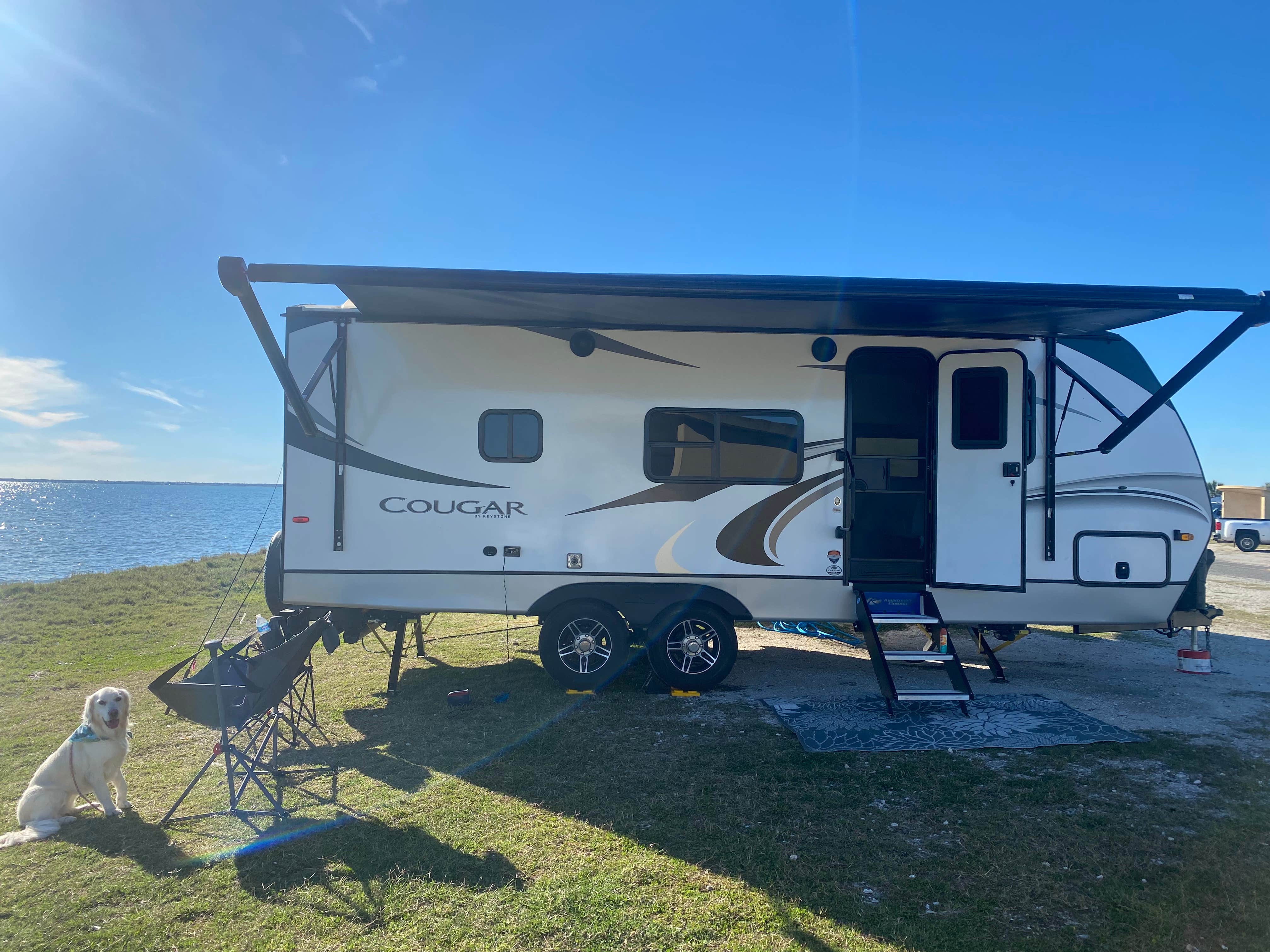 Tammy C.'s photo of camping with pets at Goose Island State Park Campground near Rockport, TX