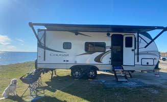 Tammy C.'s photo of camping with pets at Goose Island State Park Campground near Fulton, TX