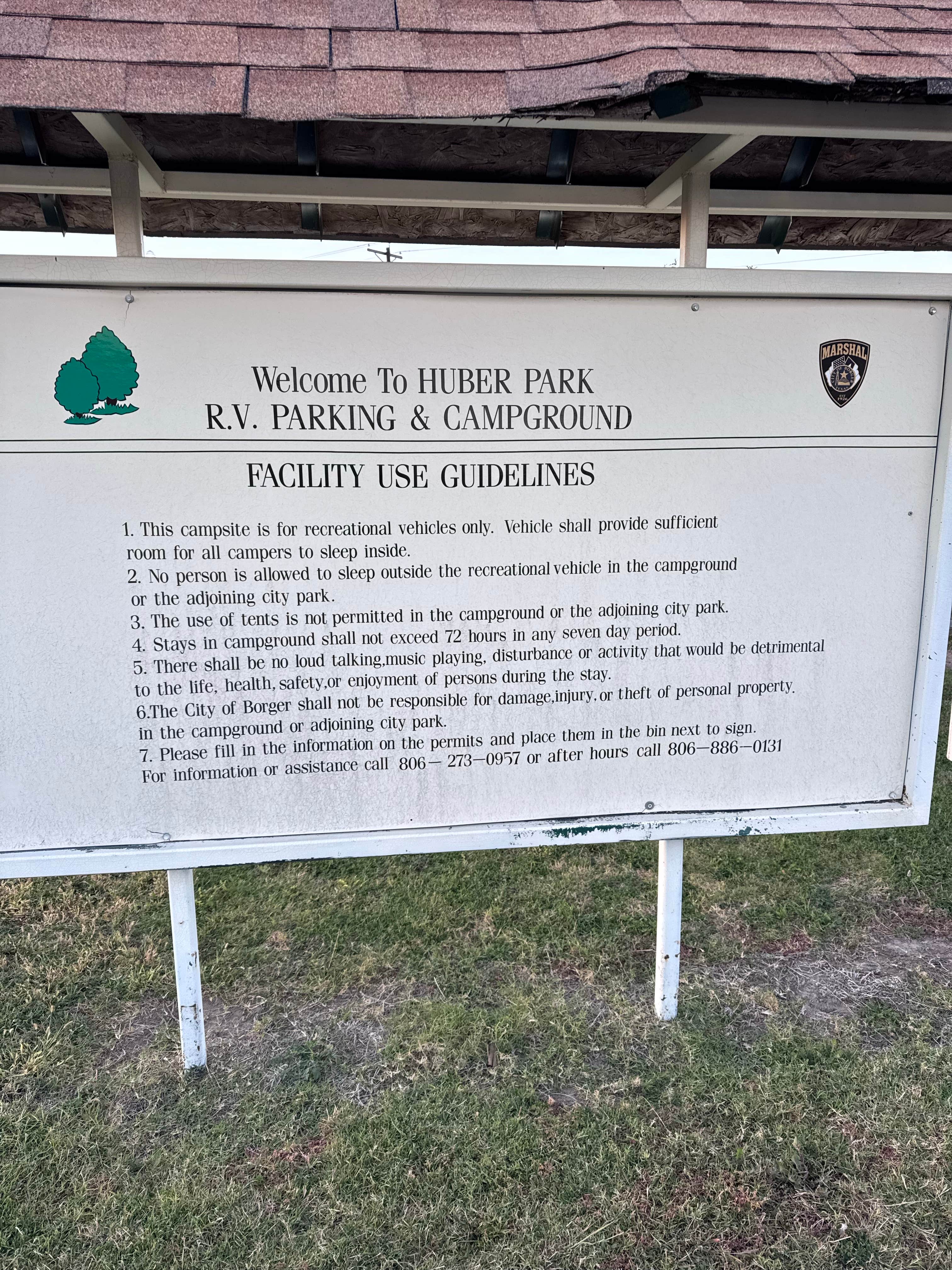 Camper submitted image from Huber City Park - 4