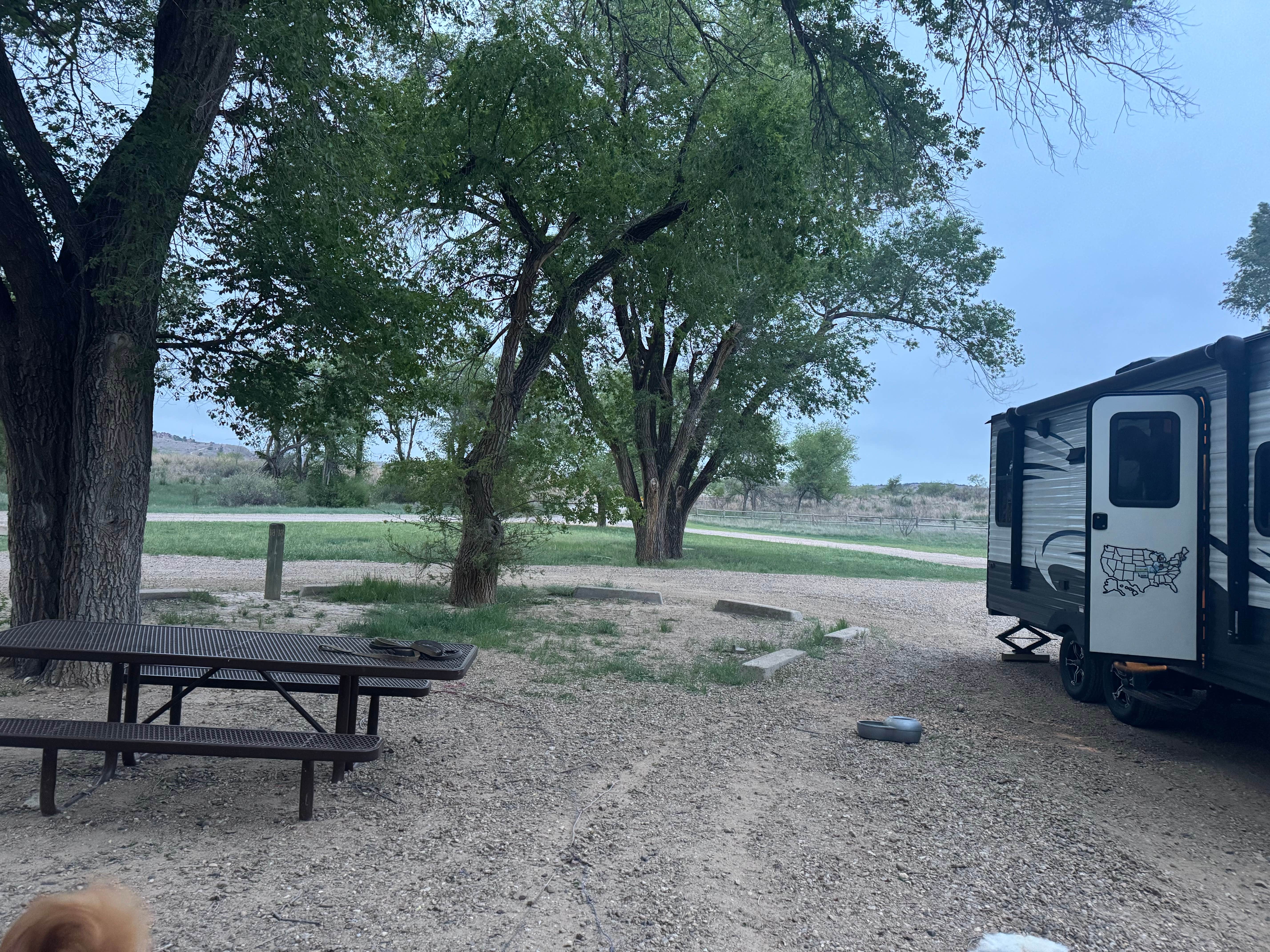 Kelsey S.'s photo of rv camping at Lake McClellan Campground near McClellan Creek National Grassland