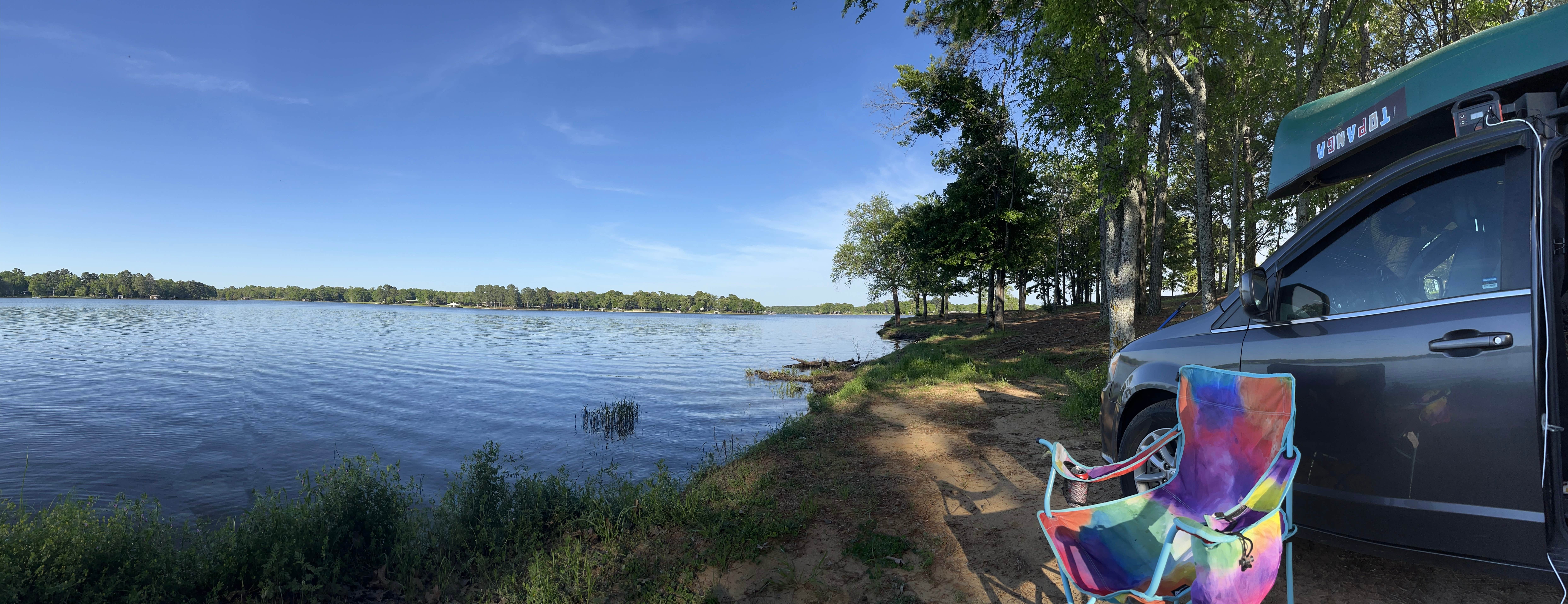 Camper-submitted photo at Lake Quitman West Dam near Wills Point, TX