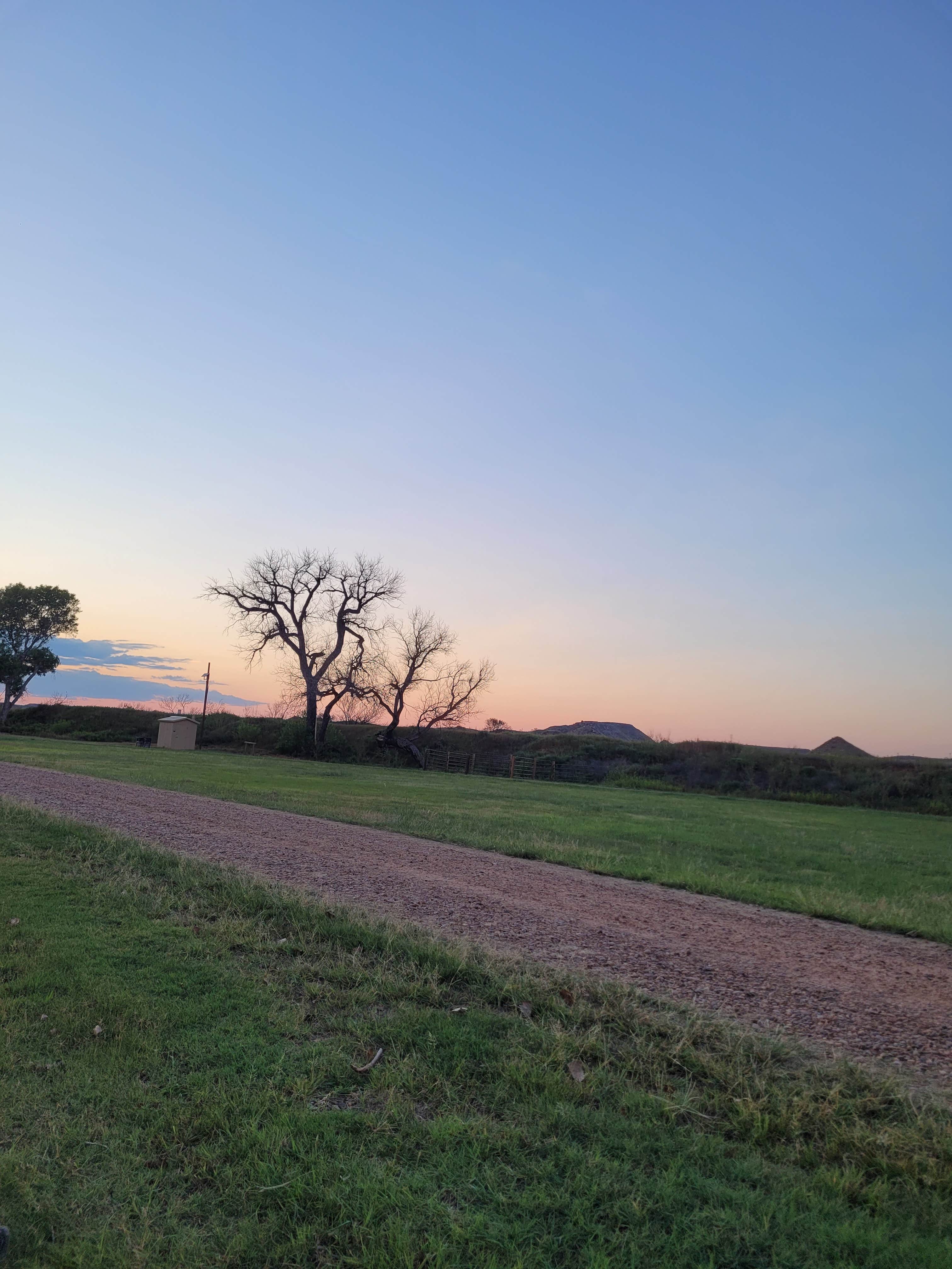 Brittany M.'s photo of a dispersed camping area at McBride Canyon & Mullinaw Creek Camp — Lake Meredith National Recreation Area near Lake Meredith National Recreation Area