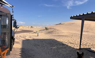 Zoey T.'s photo of camping with pets at Monahans Sandhills State Park Campground near Jal, NM