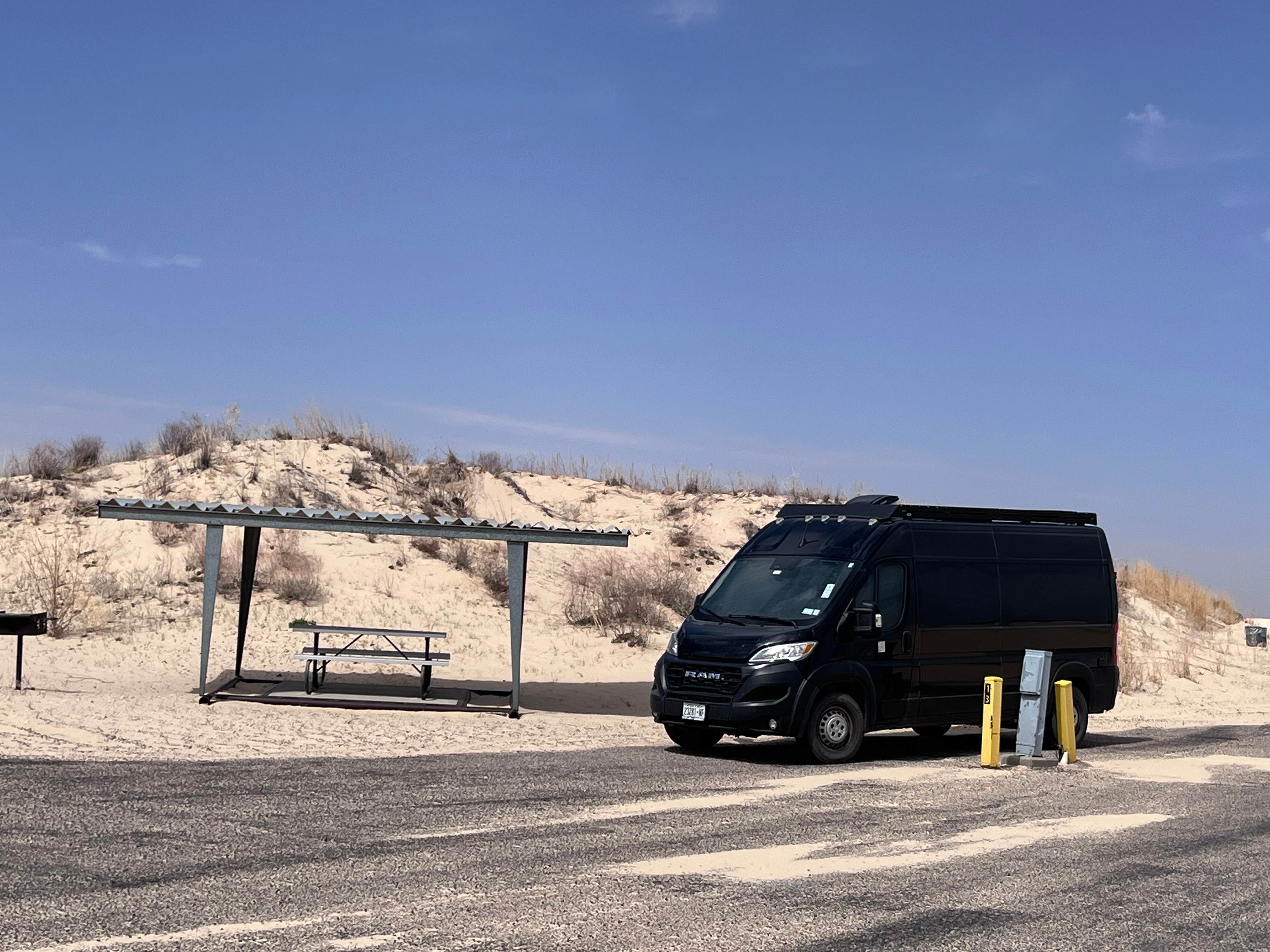 Michelle R.'s photo of rv camping at Monahans Sandhills State Park Campground near Odessa, TX