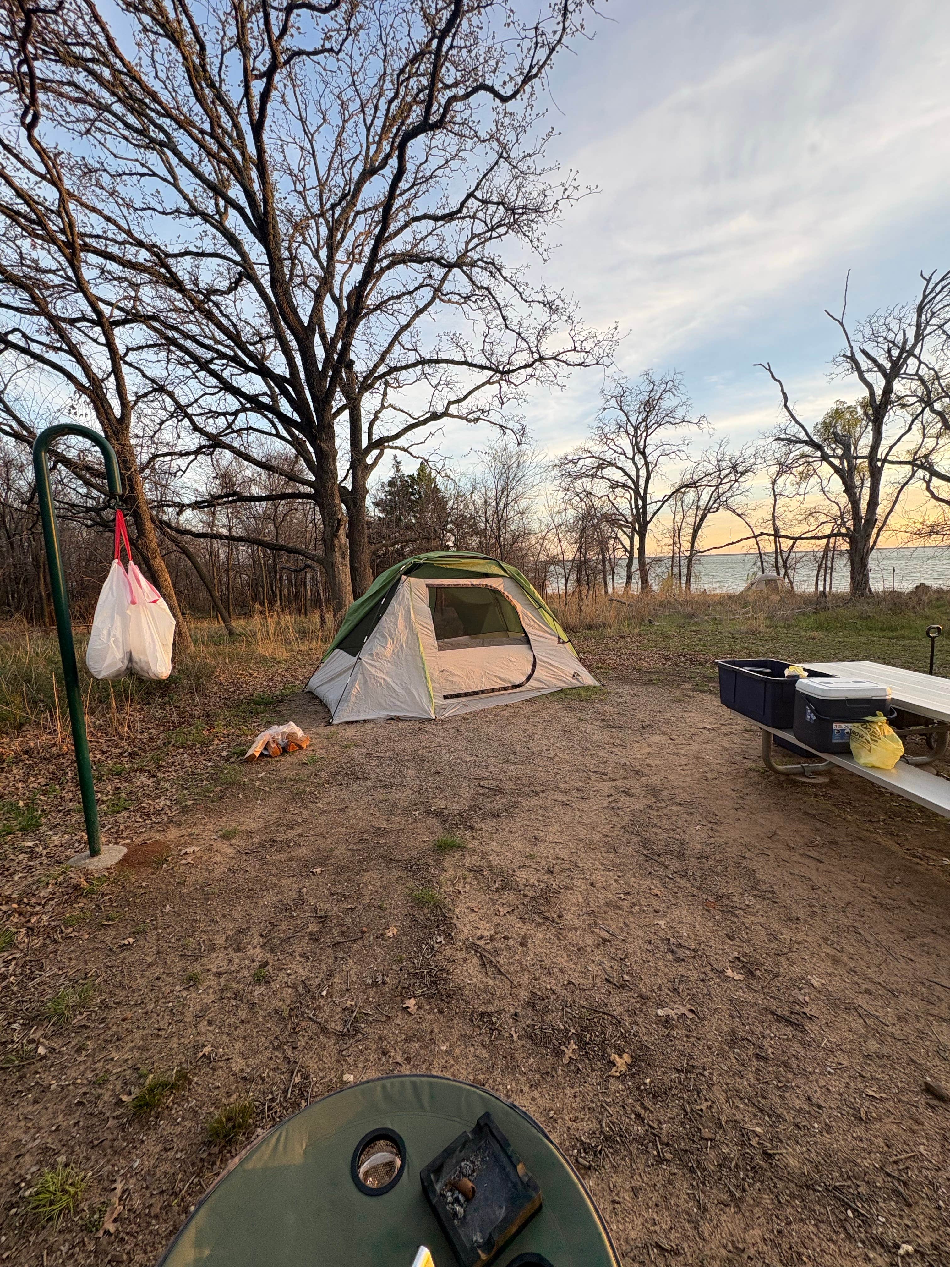 cortney S.'s photo at Isle du Bois Campsites — Ray Roberts Lake State Park near Caddo National Grassland