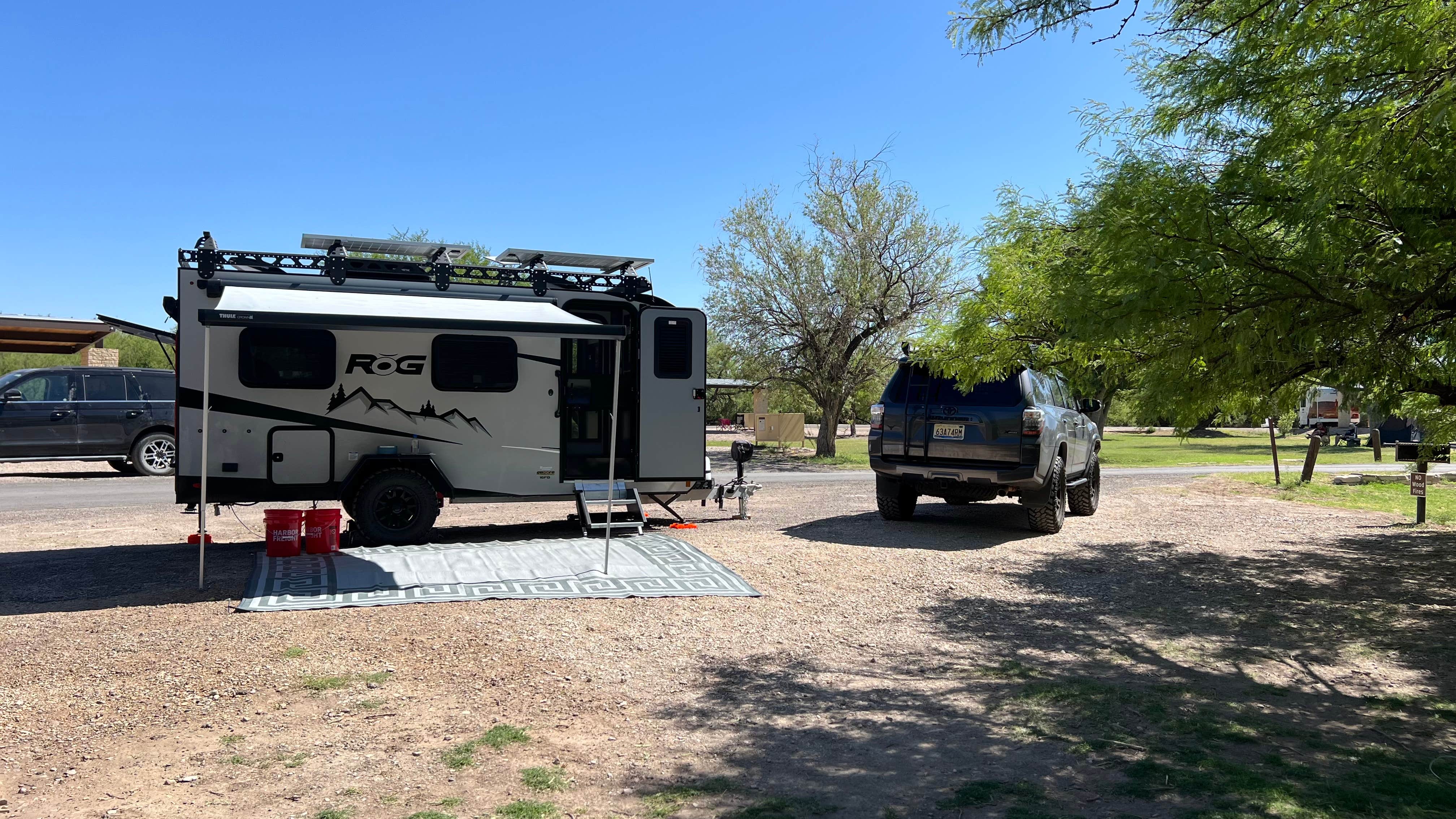 Jules S.'s photo of rv camping at Rio Grande Village Group Campground — Big Bend National Park near Big Bend National Park