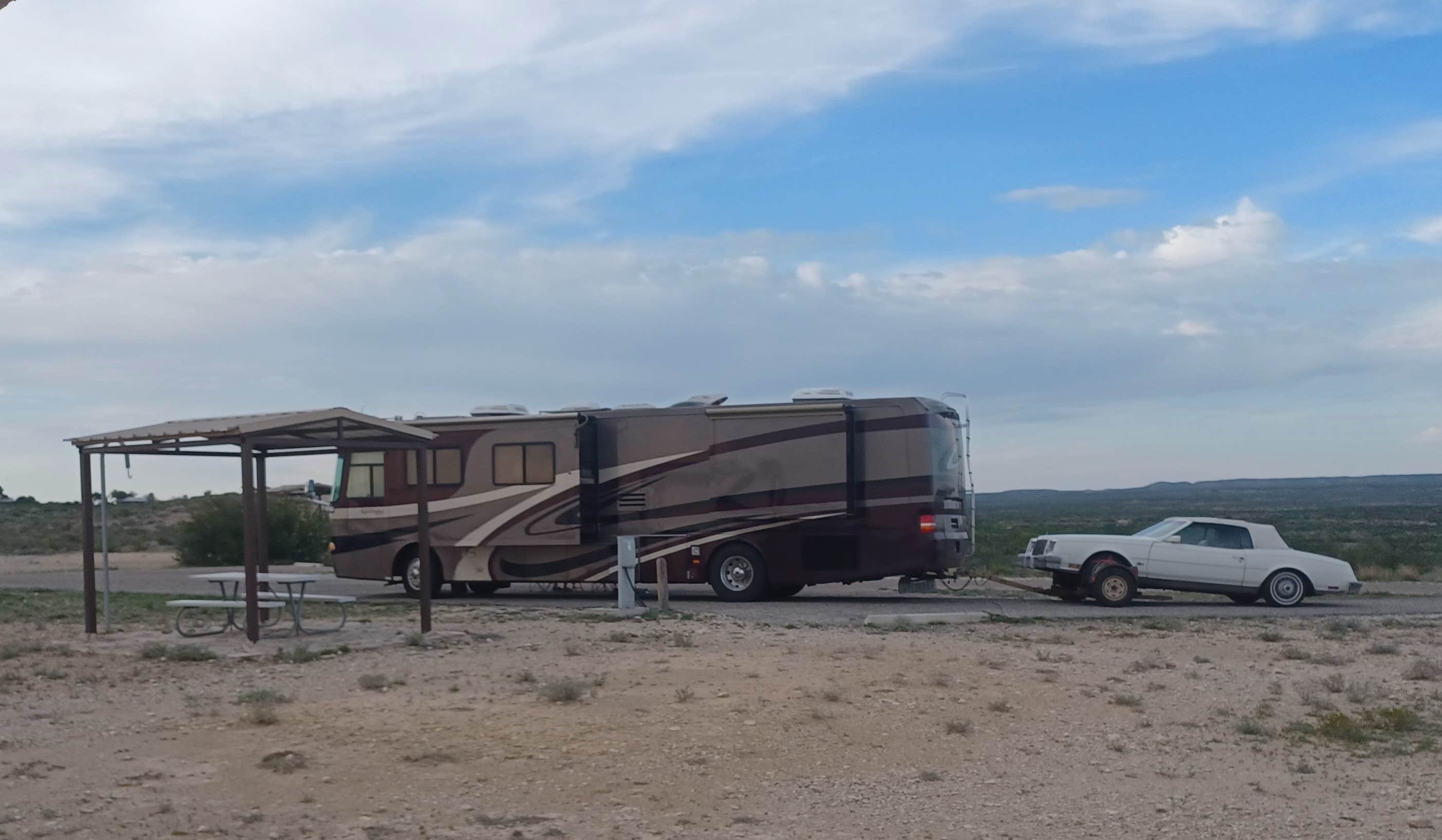 Red S.'s photo of rv camping at Seminole Canyon State Park Campground near Langtry, TX