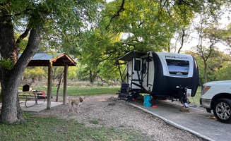 Maggie  C.'s photo of camping with pets at South Llano River State Park Campground near Telegraph, TX