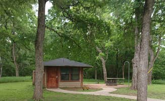 Red S.'s photo of a cabin at Stephen F. Austin State Park Campground near Fresno, TX