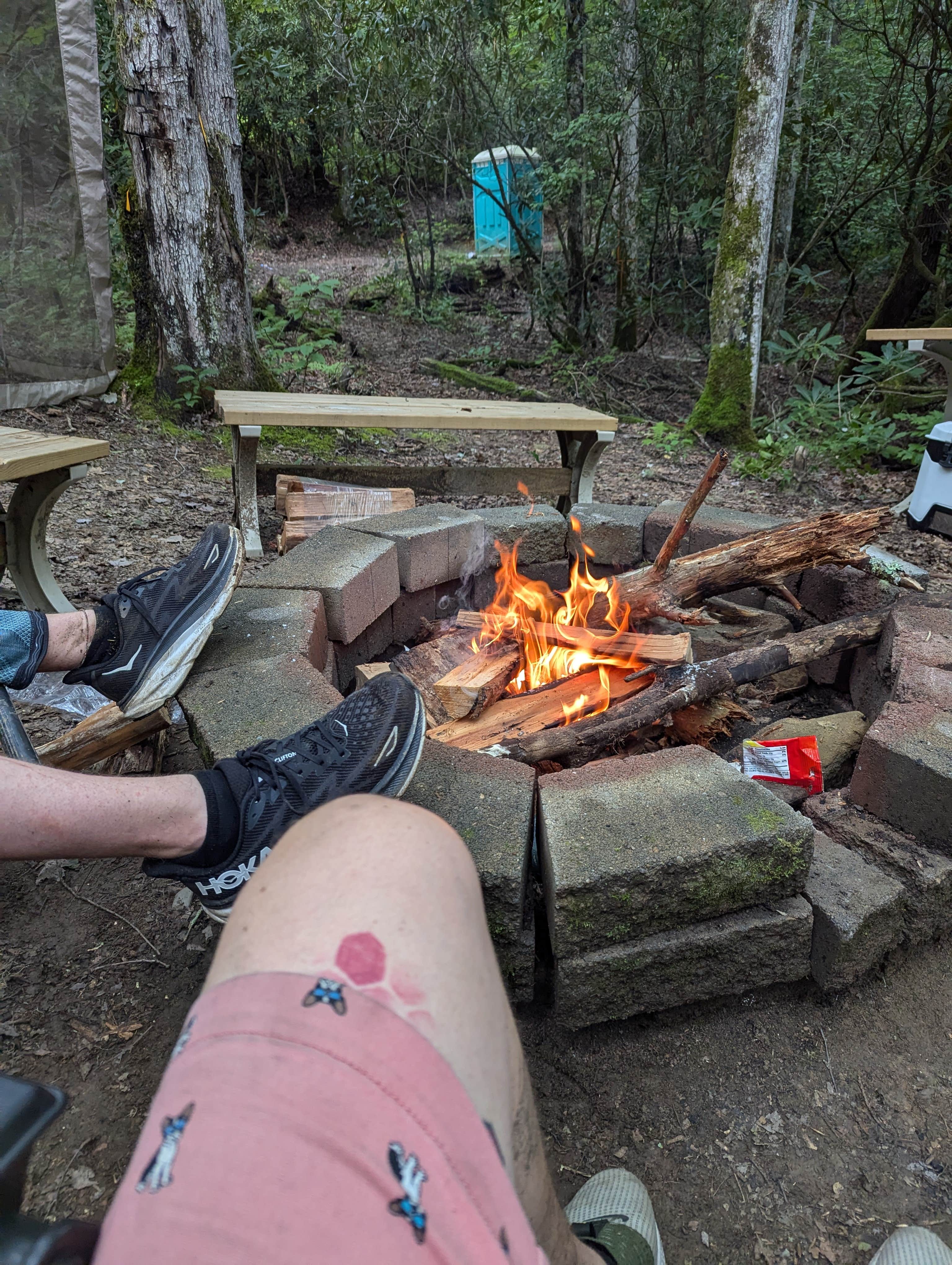 Camper submitted image from Backside Campground at Nantahala - 5