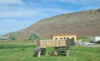 Camping near North Fork Campground: The Crippled Spider Campground, Thermopolis, Wyoming