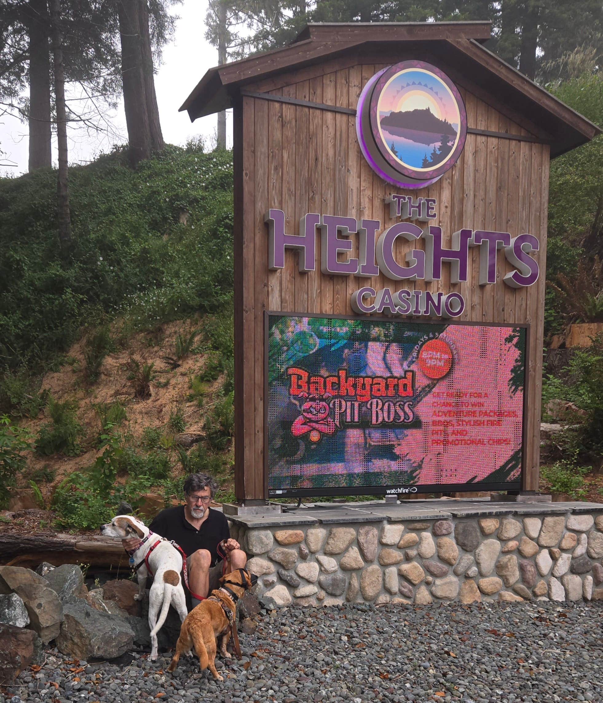 Camper-submitted photo at The Heights Casino RV Lot near McKinleyville, CA