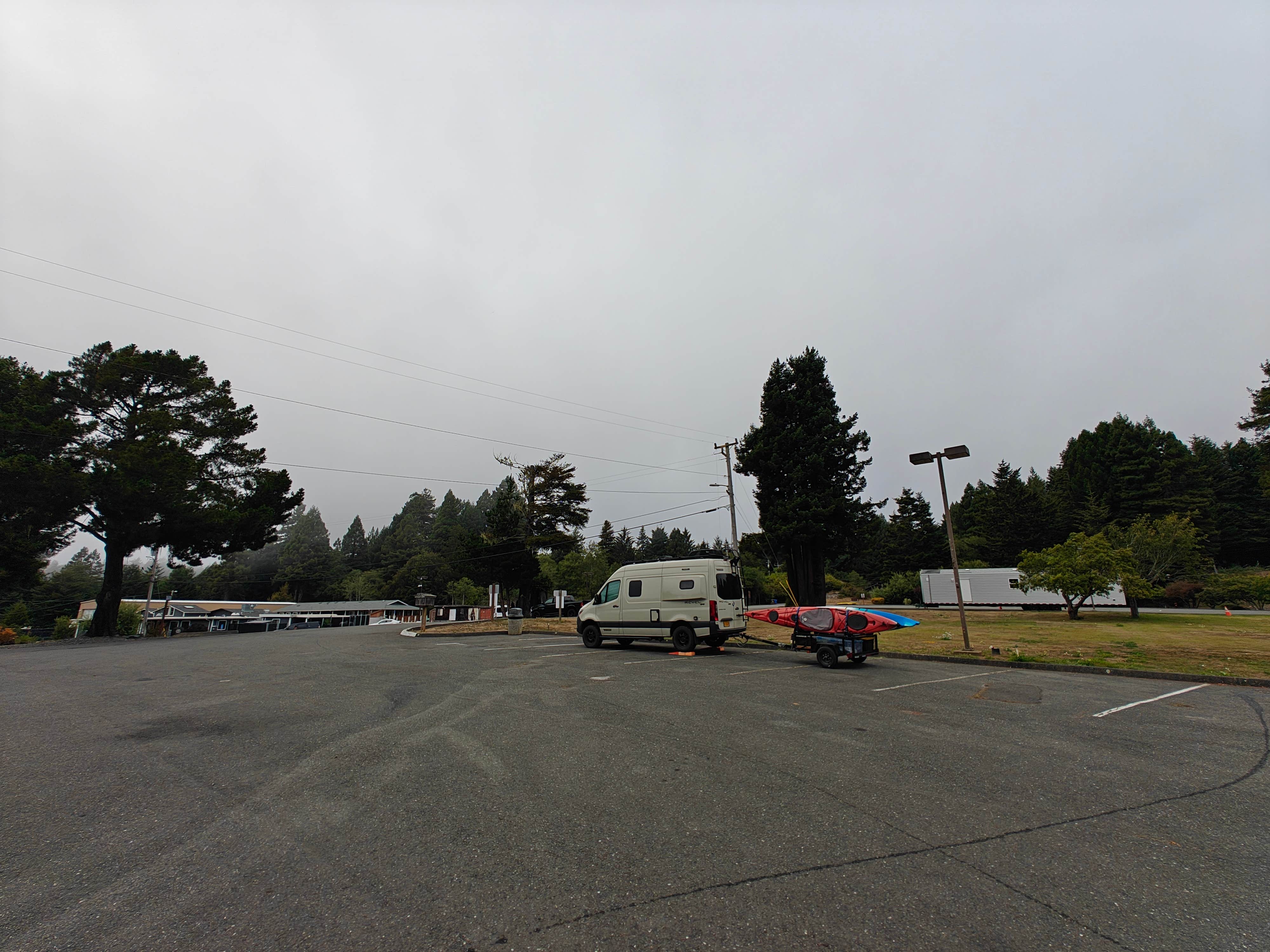 Camper-submitted photo at The Heights Casino RV Lot near McKinleyville, CA