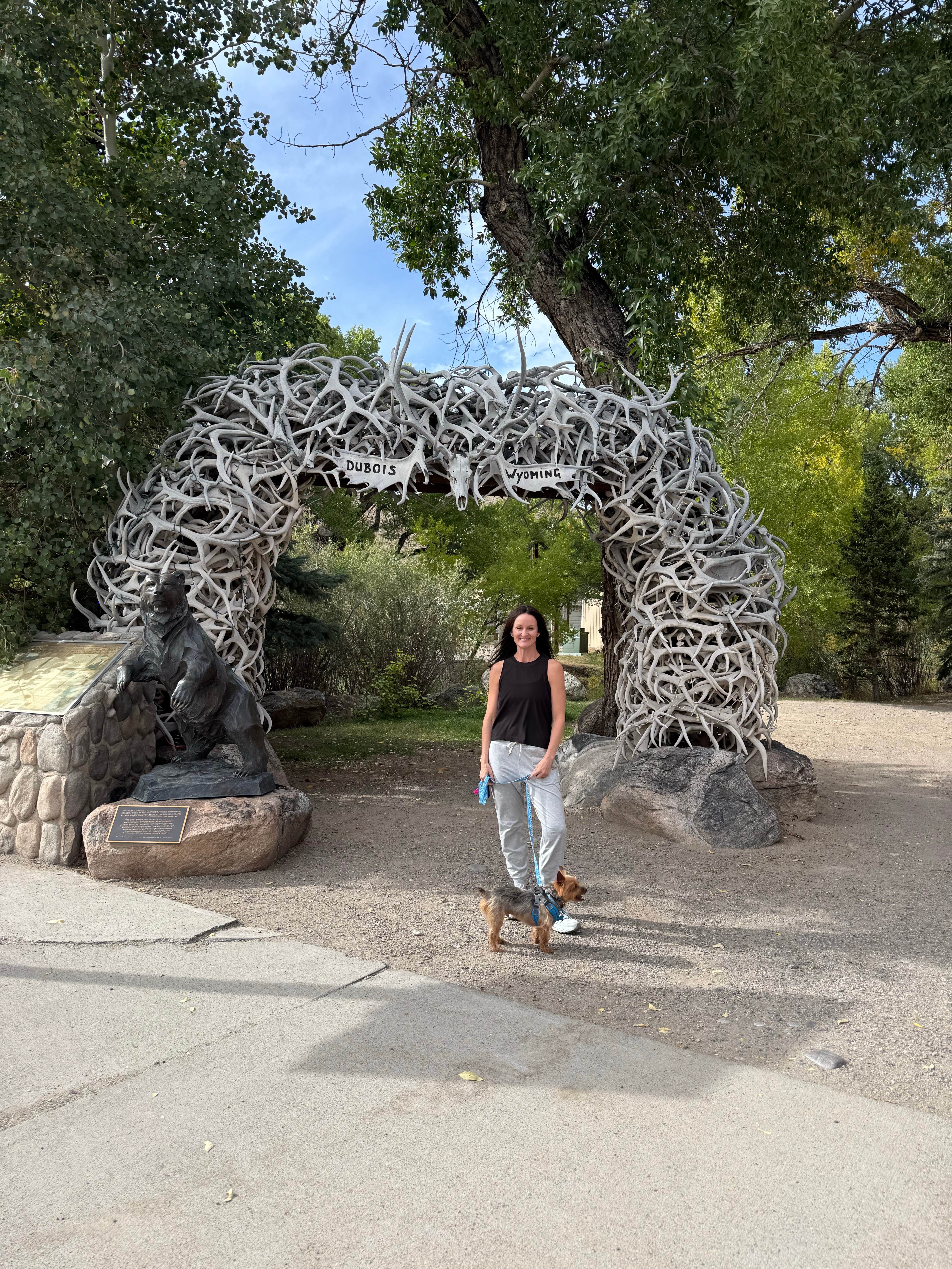 Chris A.'s photo of camping with pets at The Longhorn Ranch Lodge & RV Resort near Dubois, WY