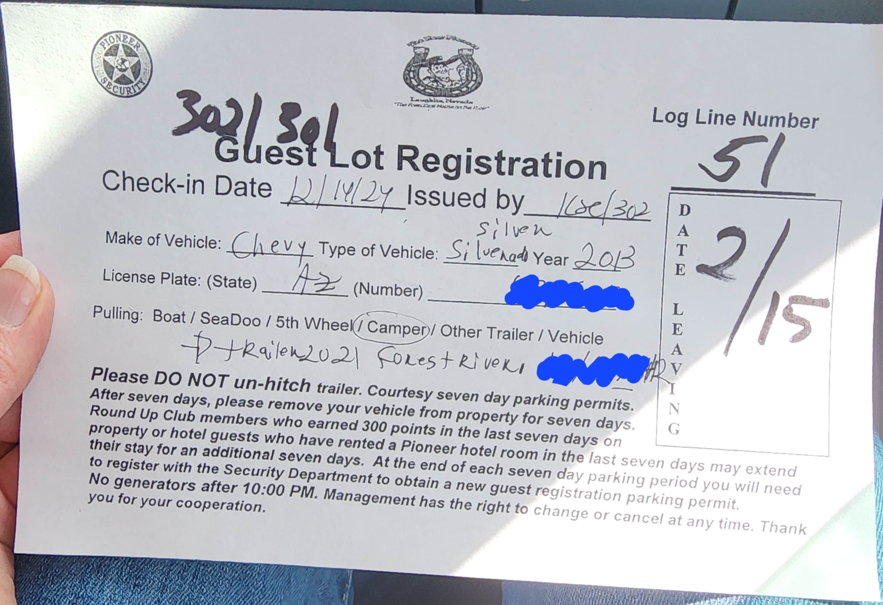 Camping near Katherine Landing South Campground: The New Pioneer Hotel and Casino, Bullhead City, Nevada