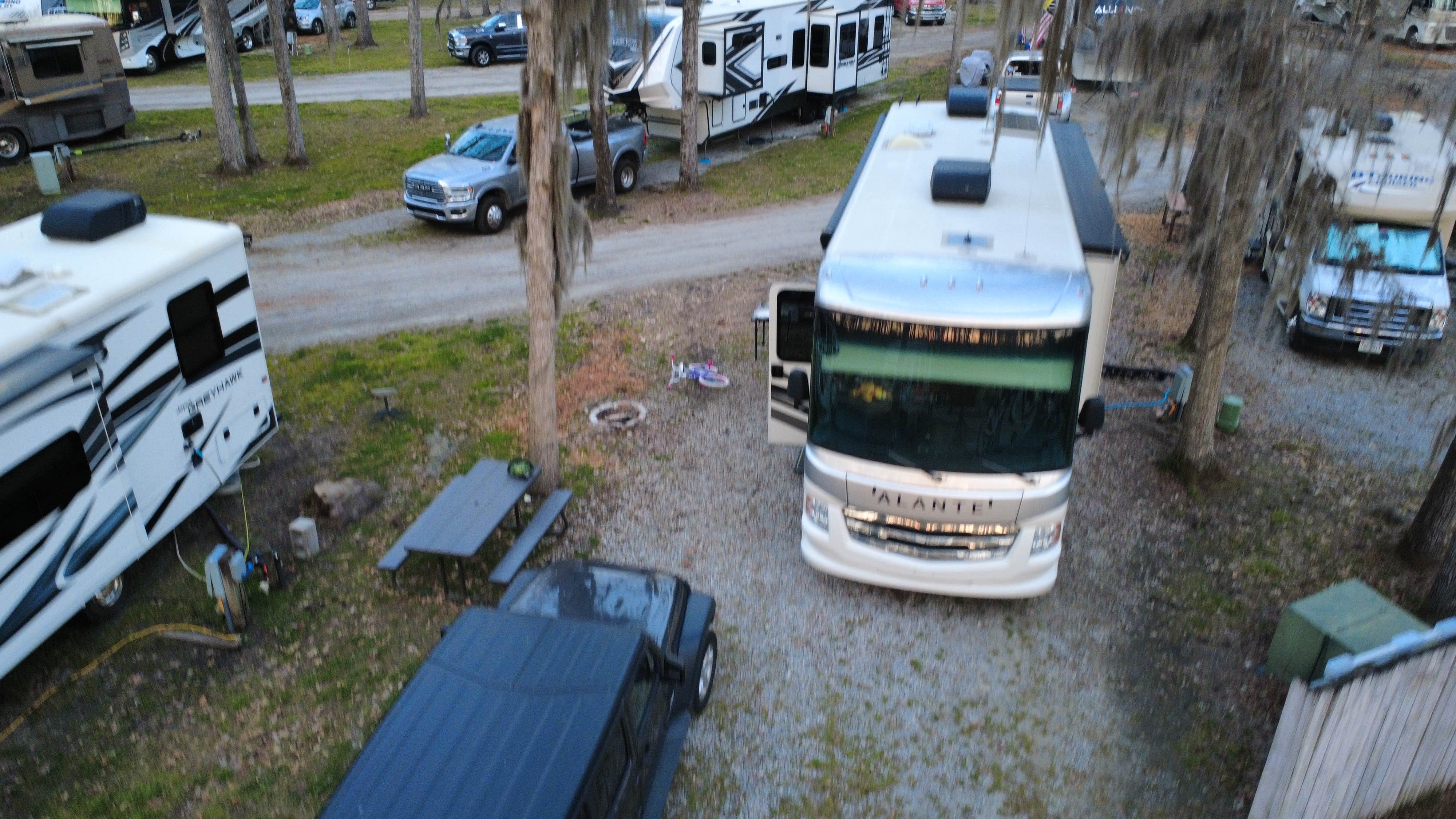 Joe R.'s photo of rv camping at Thousand Trails The Oaks at Point South near Beaufort, SC