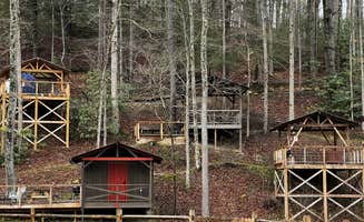 Jennifer N.'s photo of a cabin at The Outpost at New River Gourge near Scarbro, WV