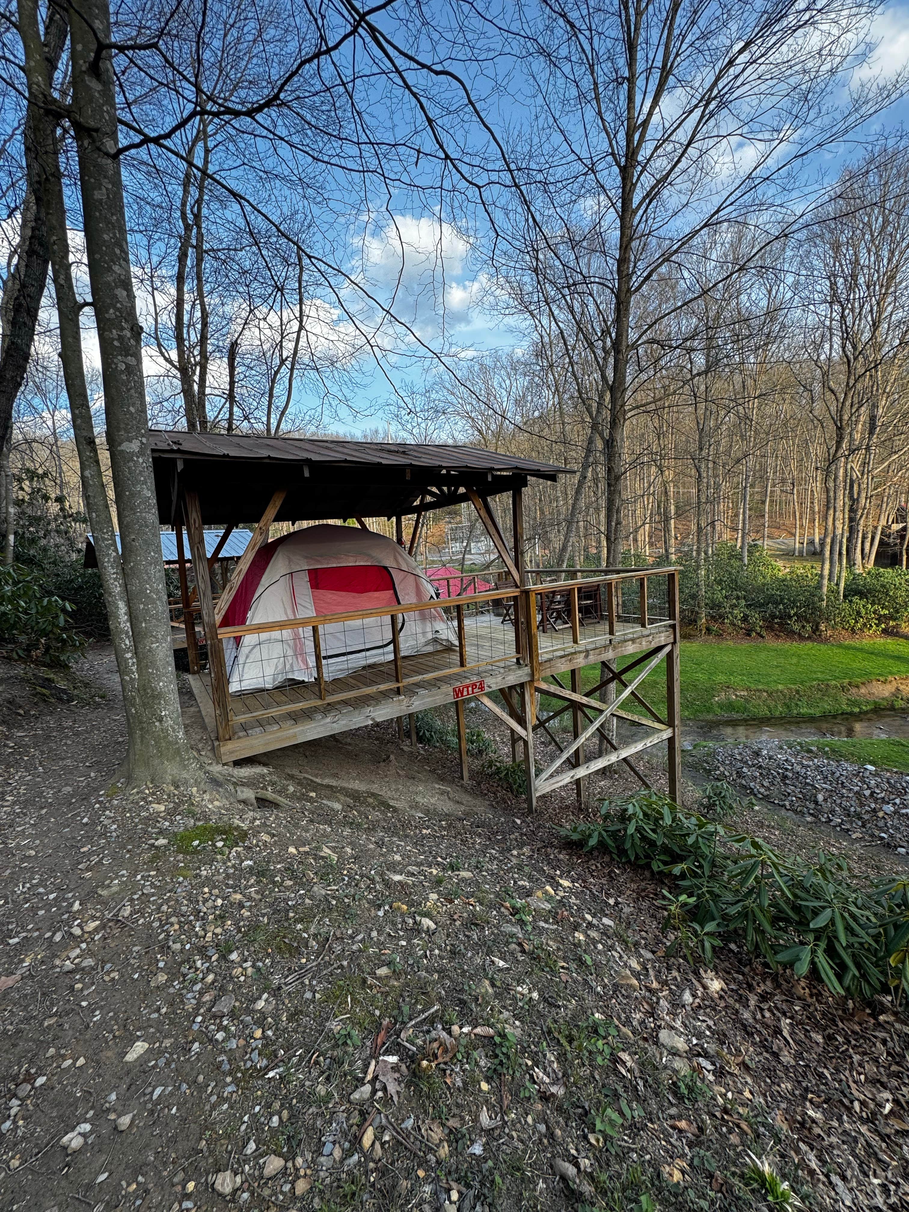 Camper-submitted photo at The Outpost at New River Gourge near Beckley, WV